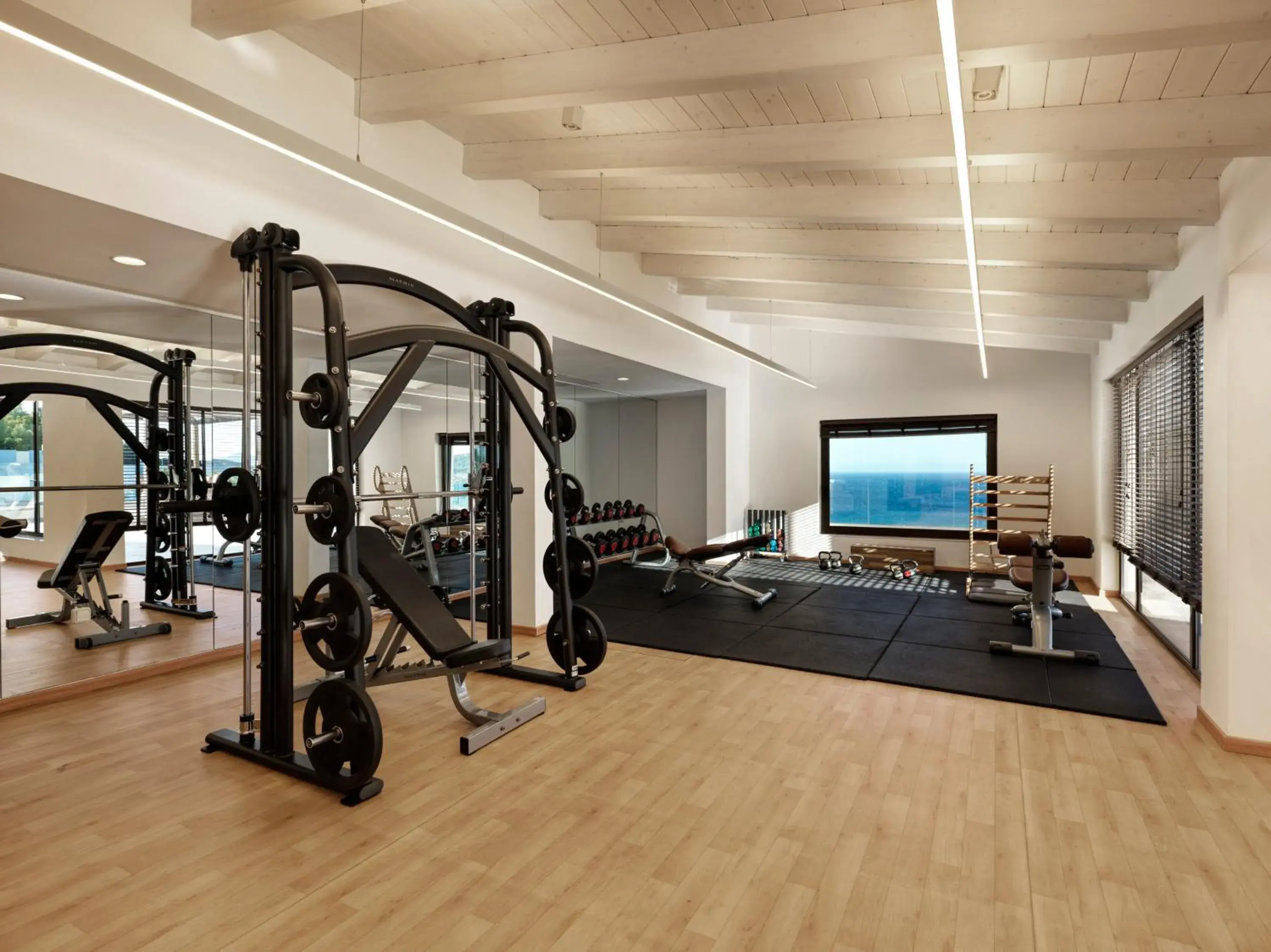 Fitness centre/facilities in Esperos Village Blue & Spa - Adults Only Fitness centre/facilities in Esperos Village Blue & Spa - Adults Only