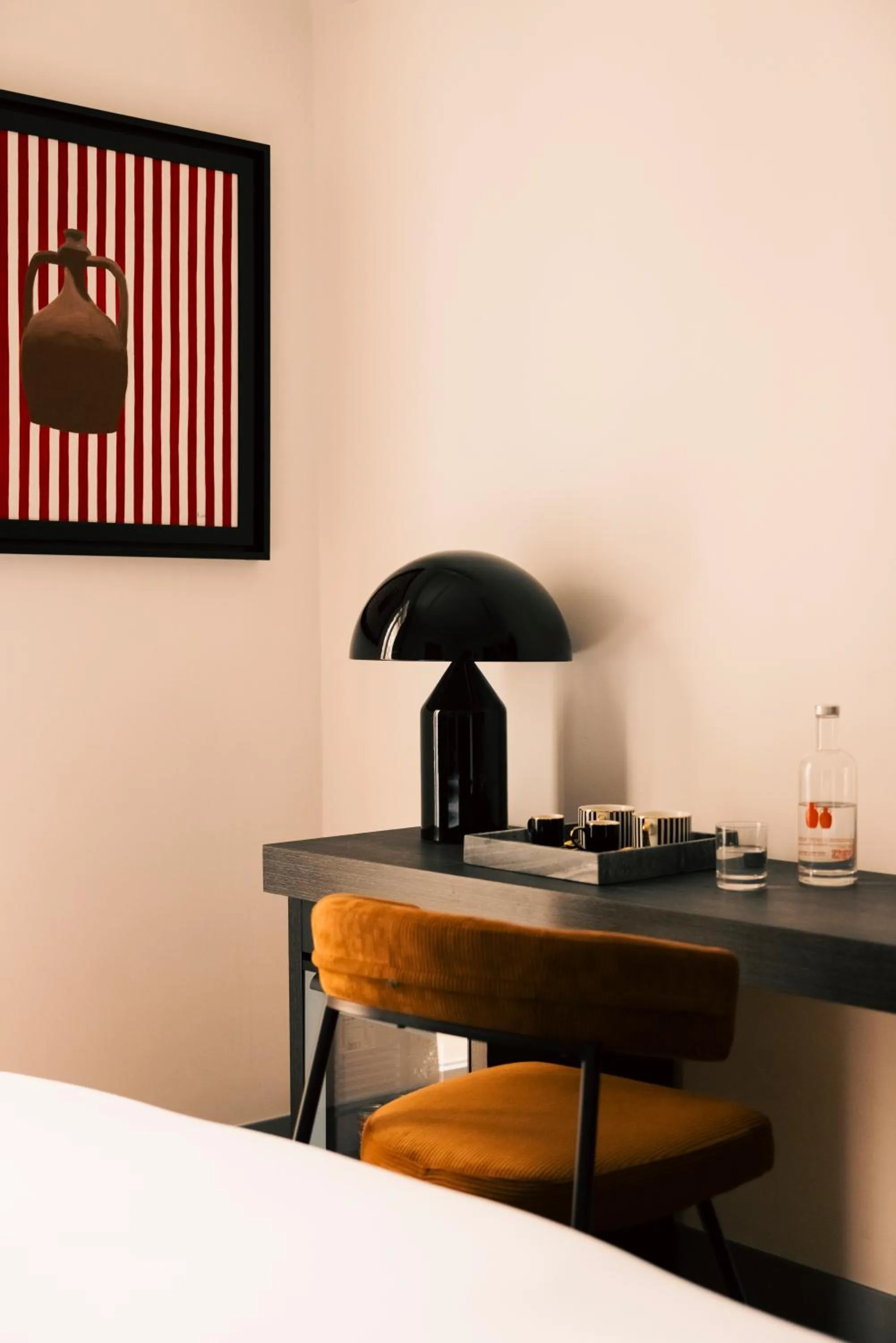 Decorative detail, Bed in Le Mummarelle