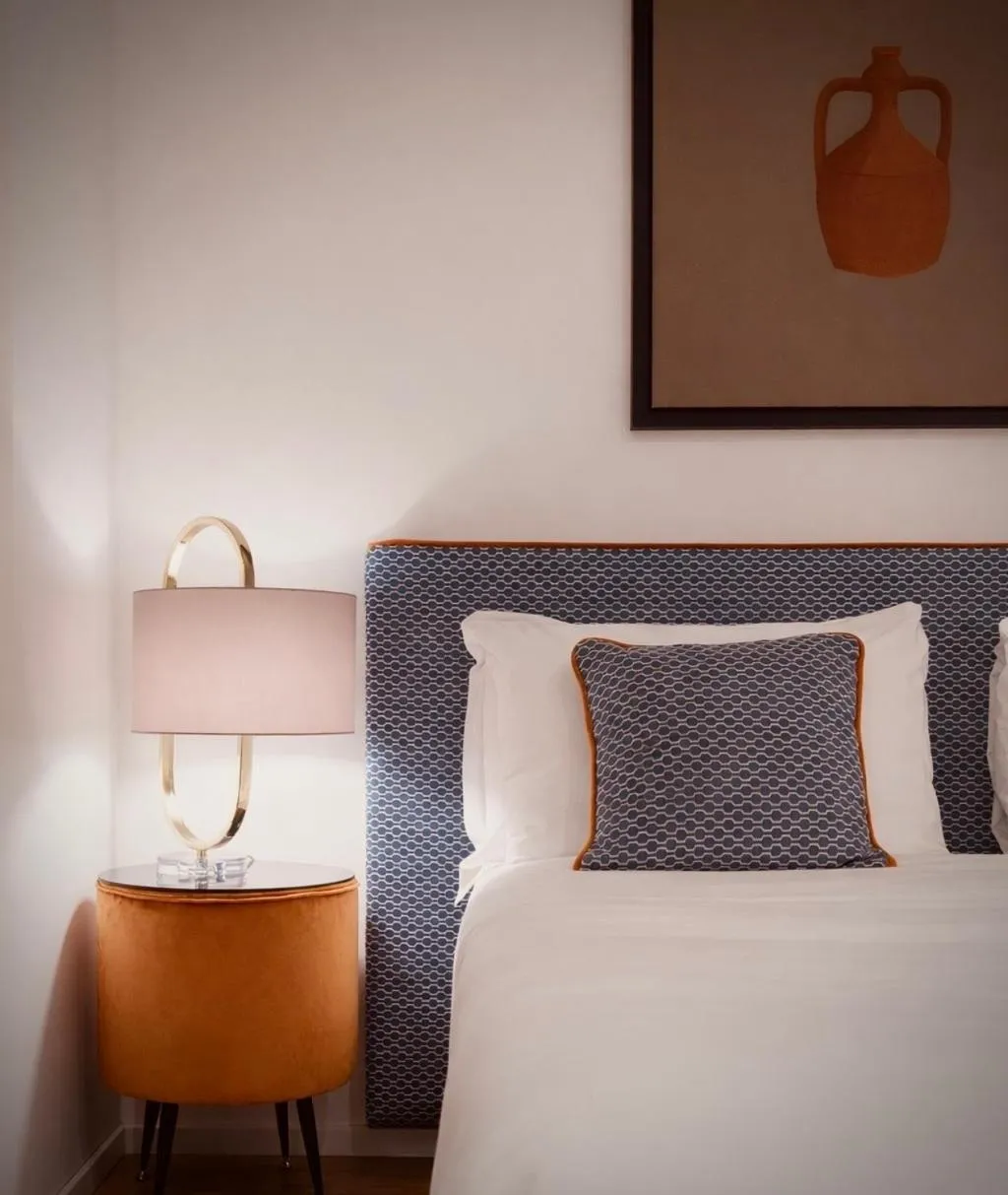 Decorative detail, Bed in Le Mummarelle