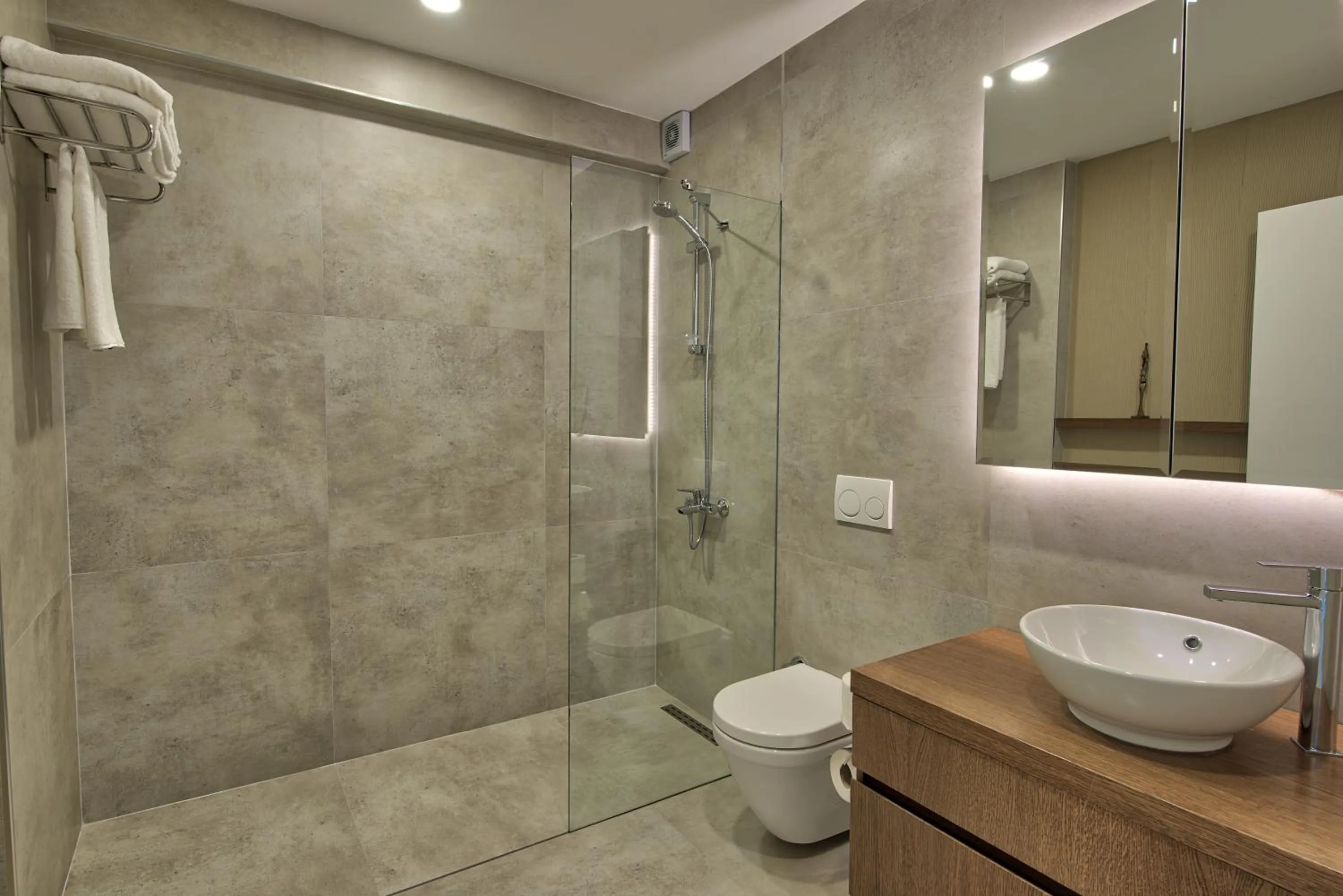 Shower in Arkk Homes