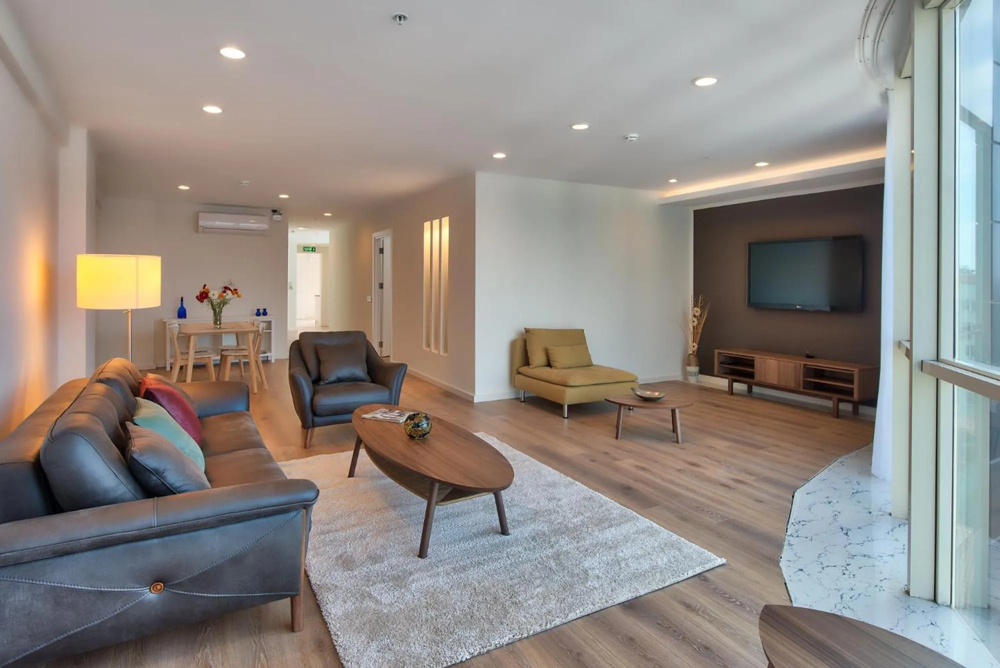 Living room in Arkk Homes