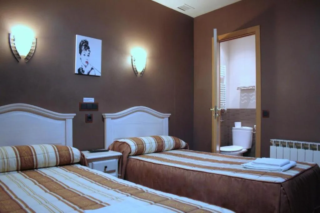 Bed in Hostal Regio