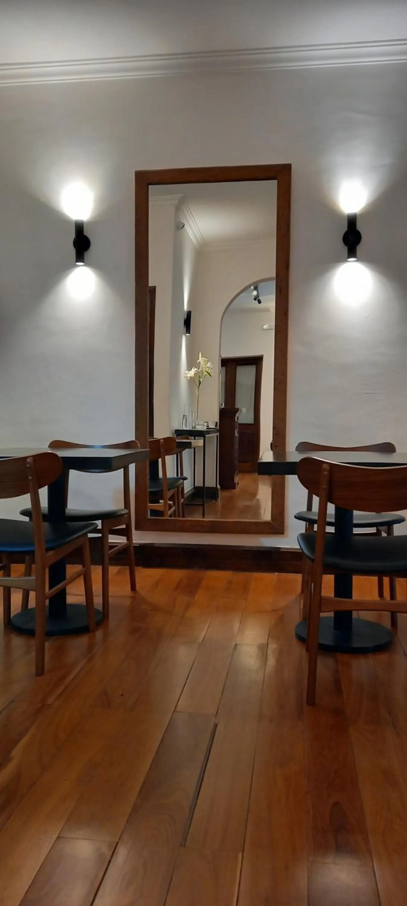 Dining area in Hotel Del Virrey