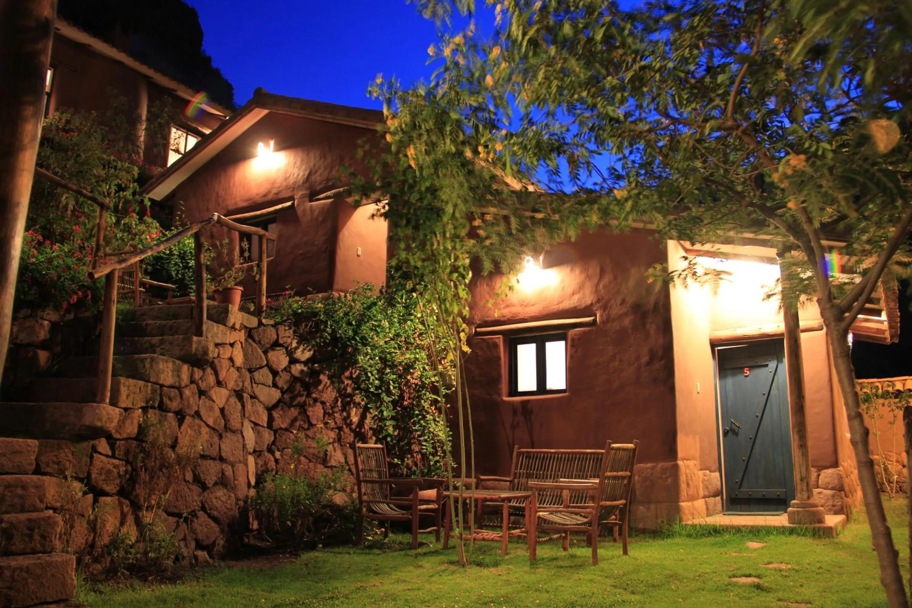 Garden in Melissa Wasi