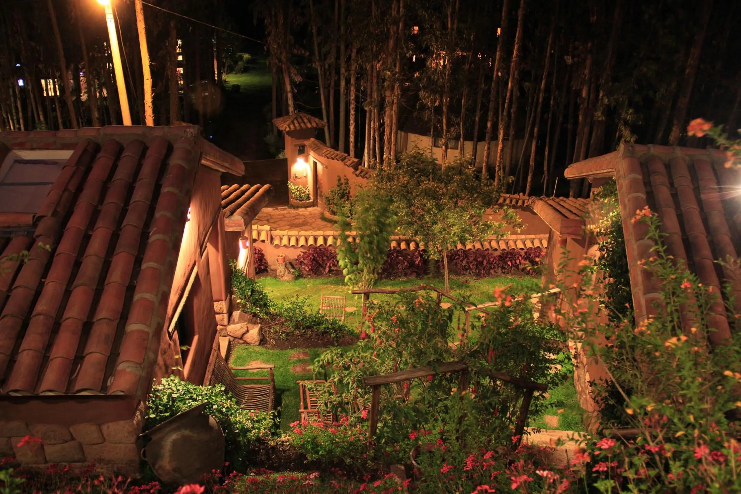 Garden in Melissa Wasi