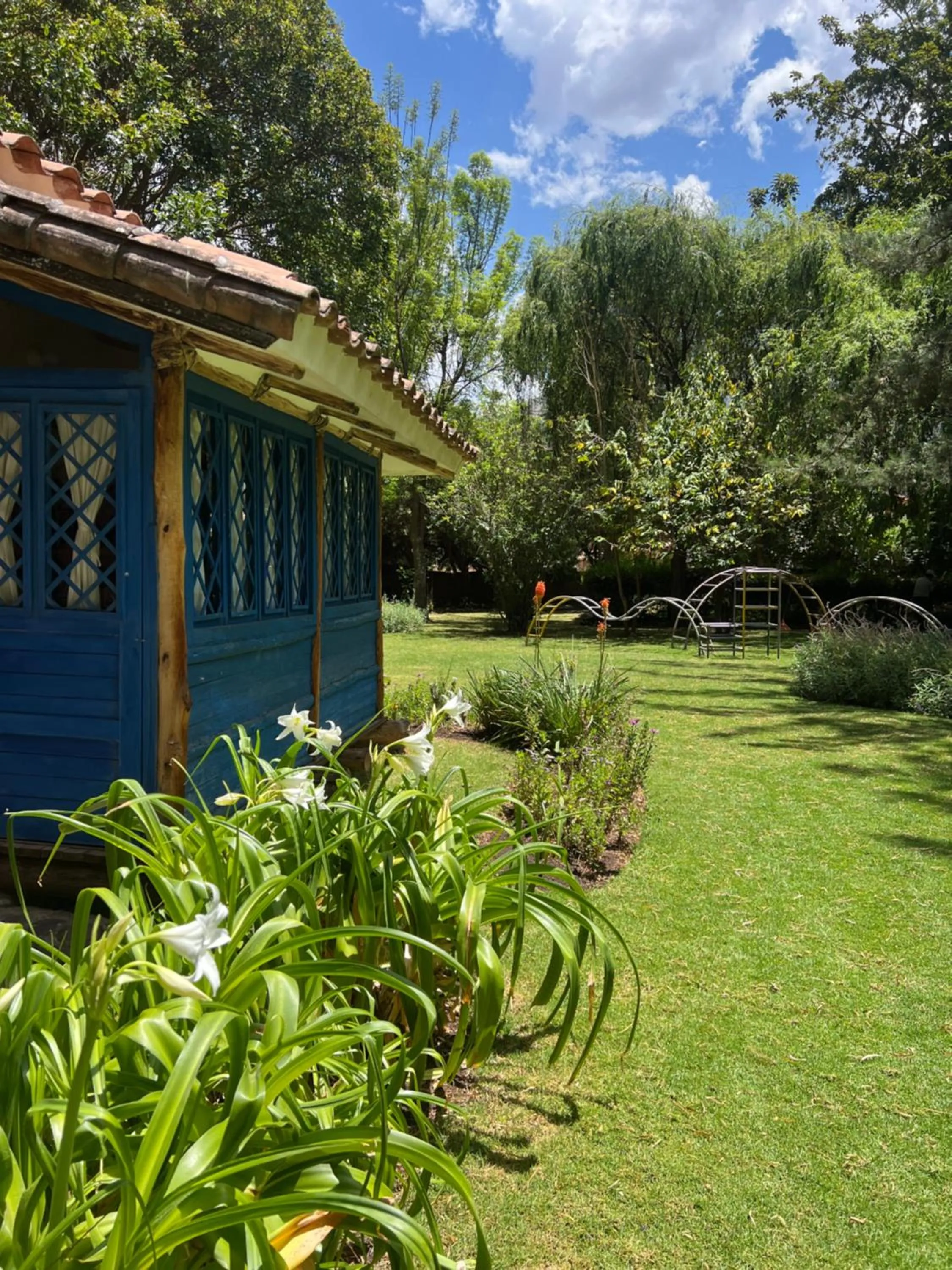 Garden in Melissa Wasi