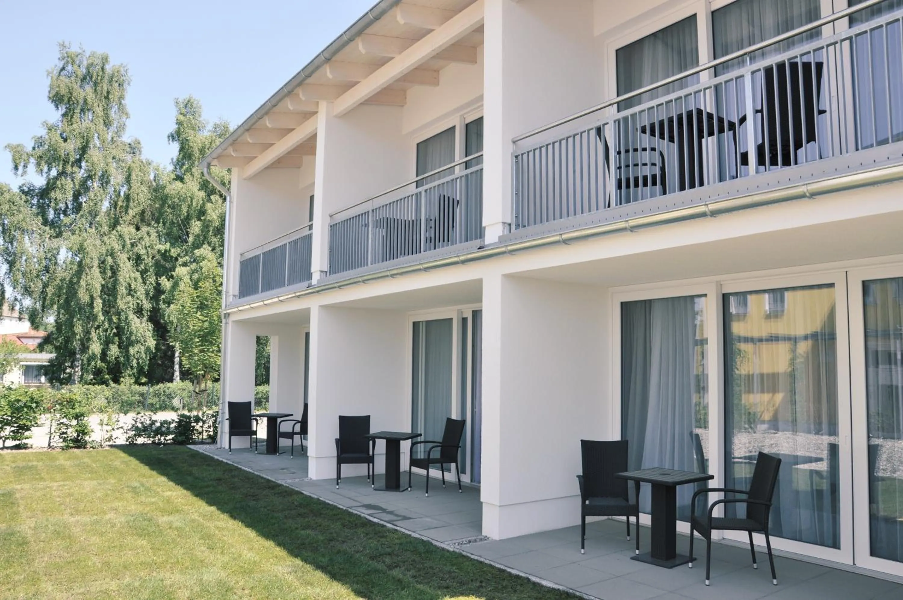 Balcony/Terrace in SEETELHOTEL Nautic Usedom Hotel & Spa das Hotel für Wellness & Genuss auf Usedom