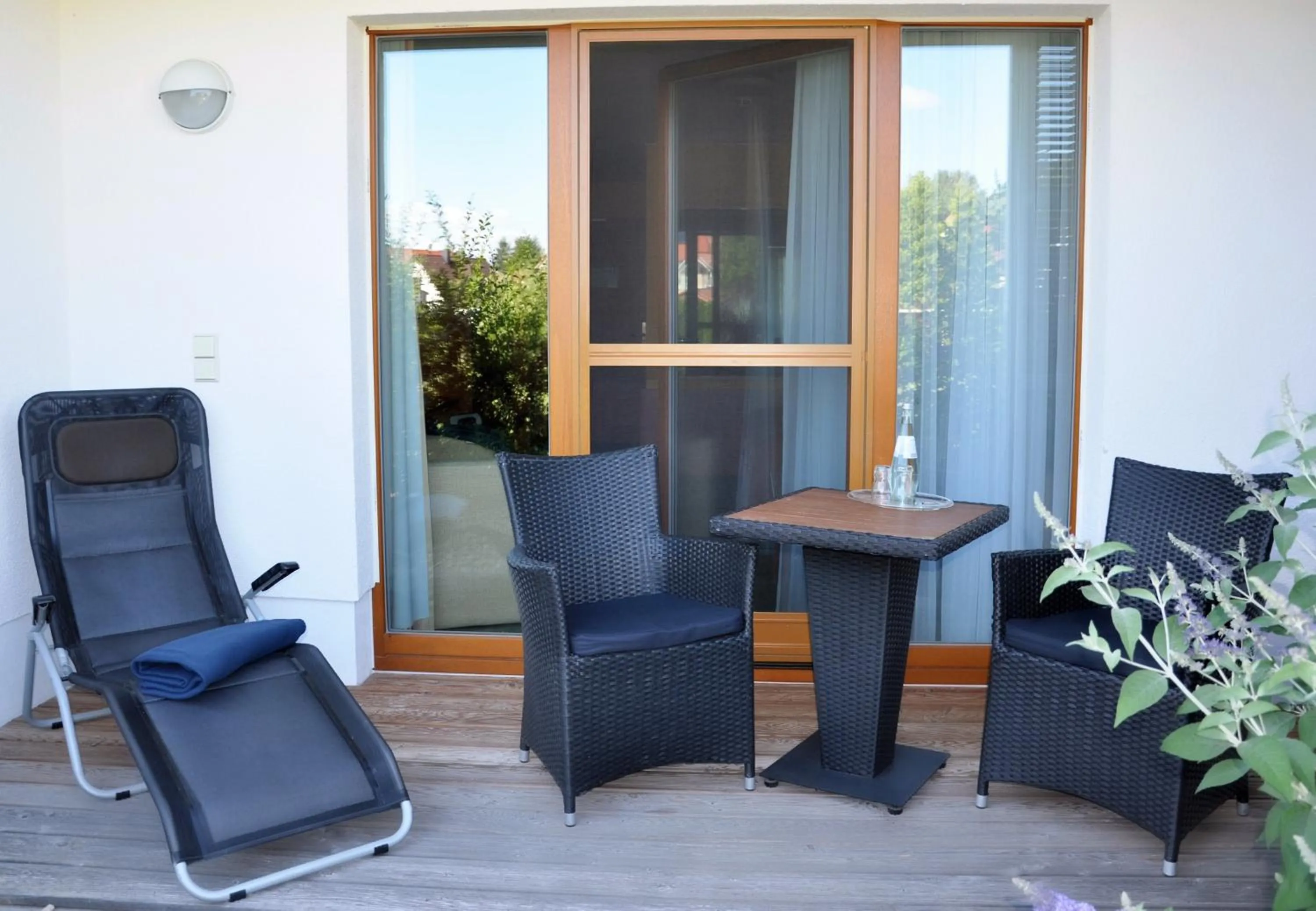 Balcony/Terrace in SEETELHOTEL Nautic Usedom Hotel & Spa das Hotel für Wellness & Genuss auf Usedom