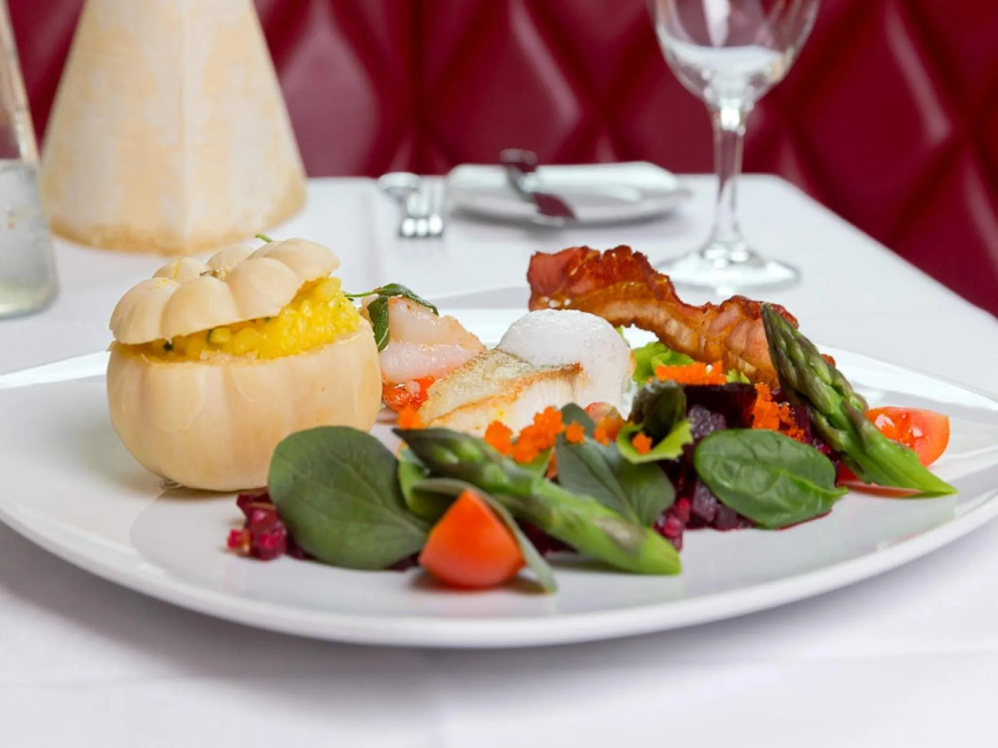 Food close-up in SEETELHOTEL Nautic Usedom Hotel & Spa das Hotel für Wellness & Genuss auf Usedom