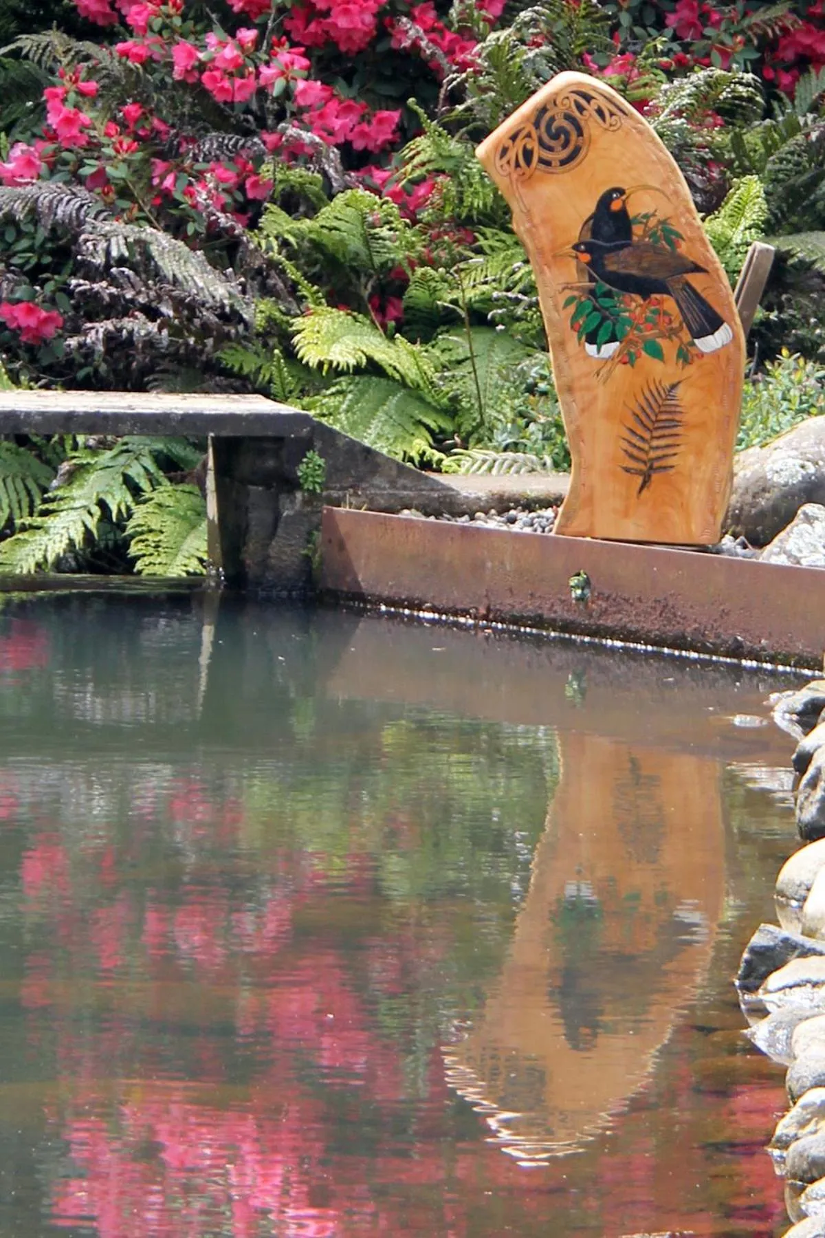 Garden in Brecon Pond Bed & Breakfast