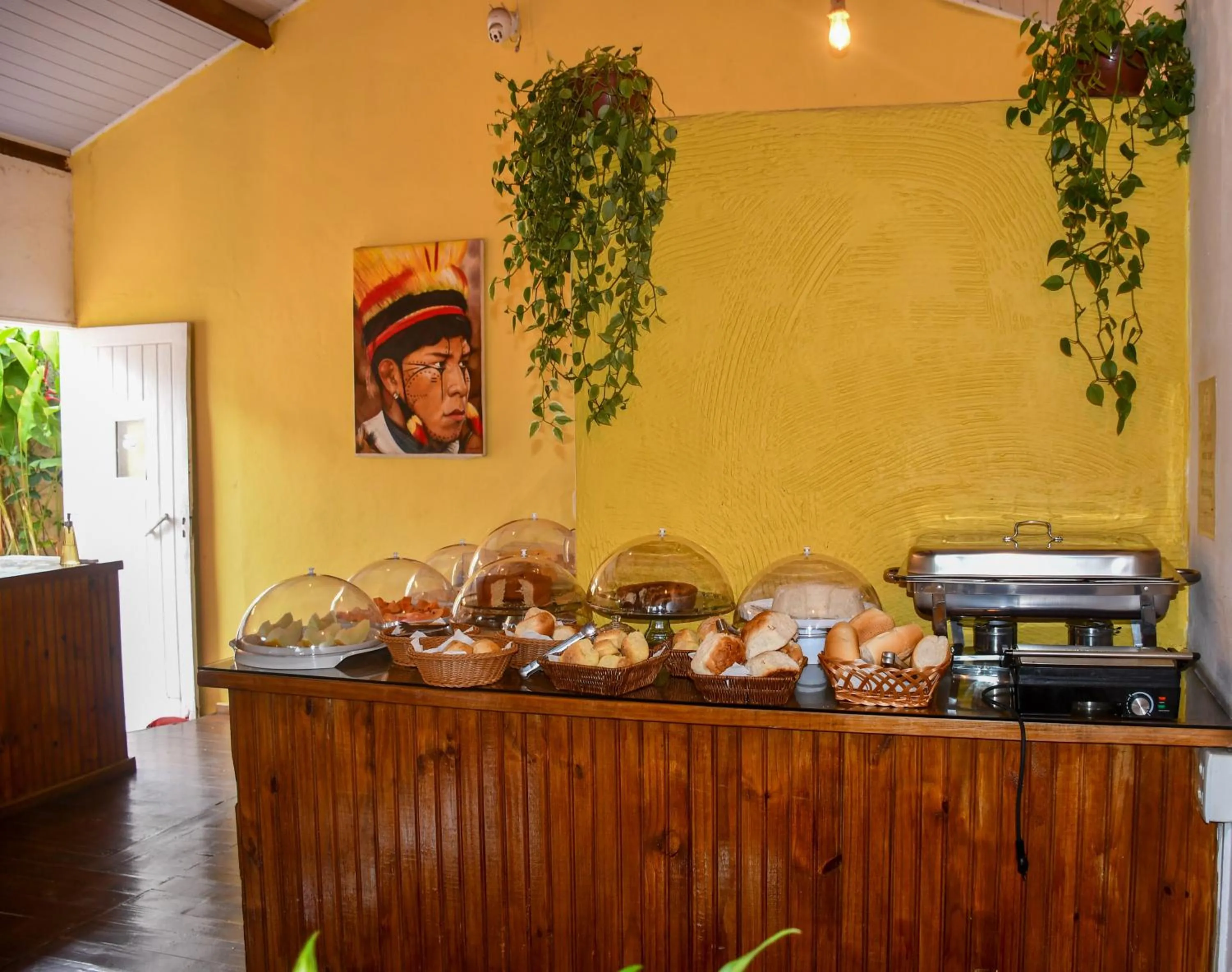 Food and drinks in Pousada João Maria