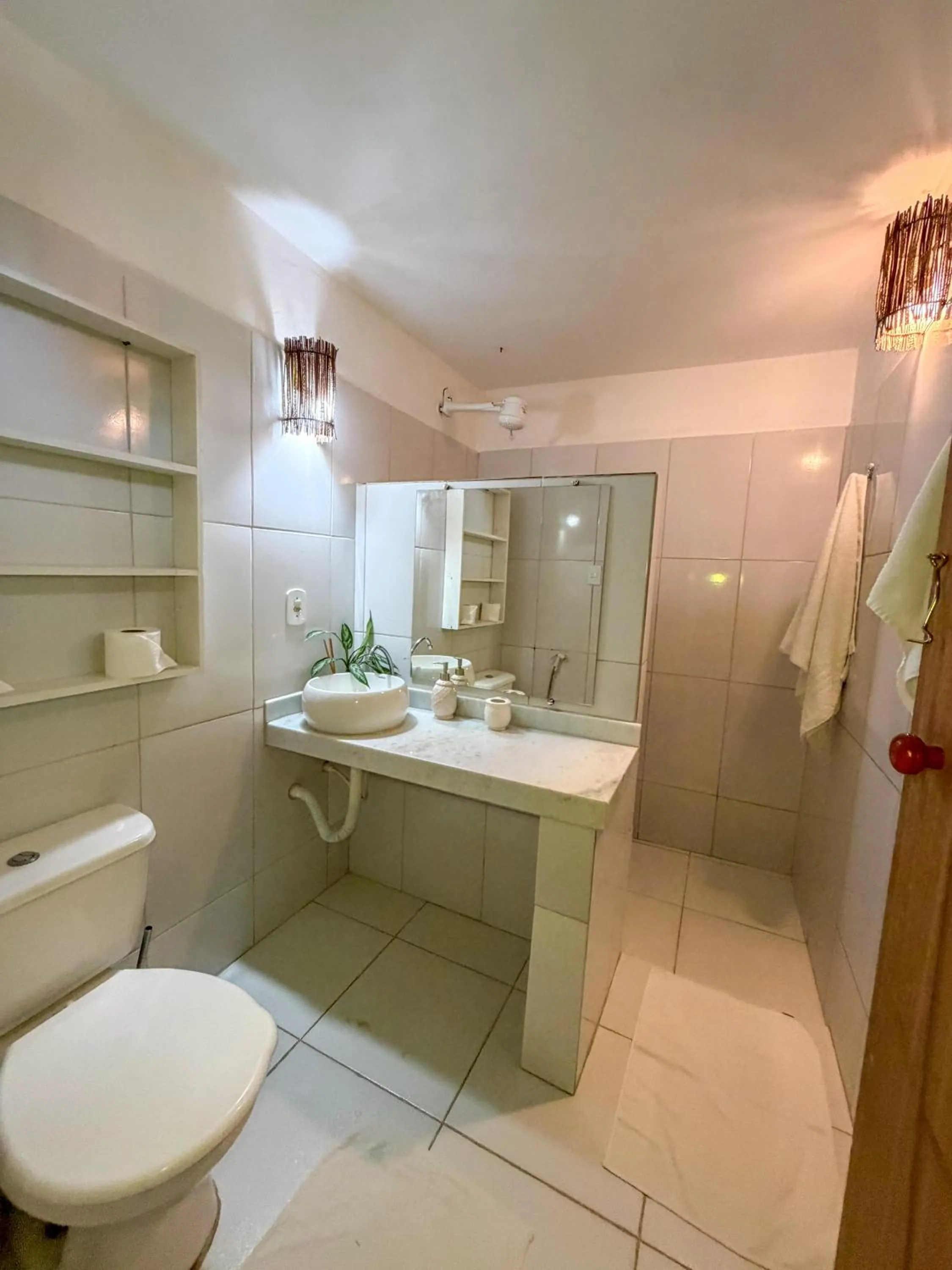 Shower in Pousada João Maria