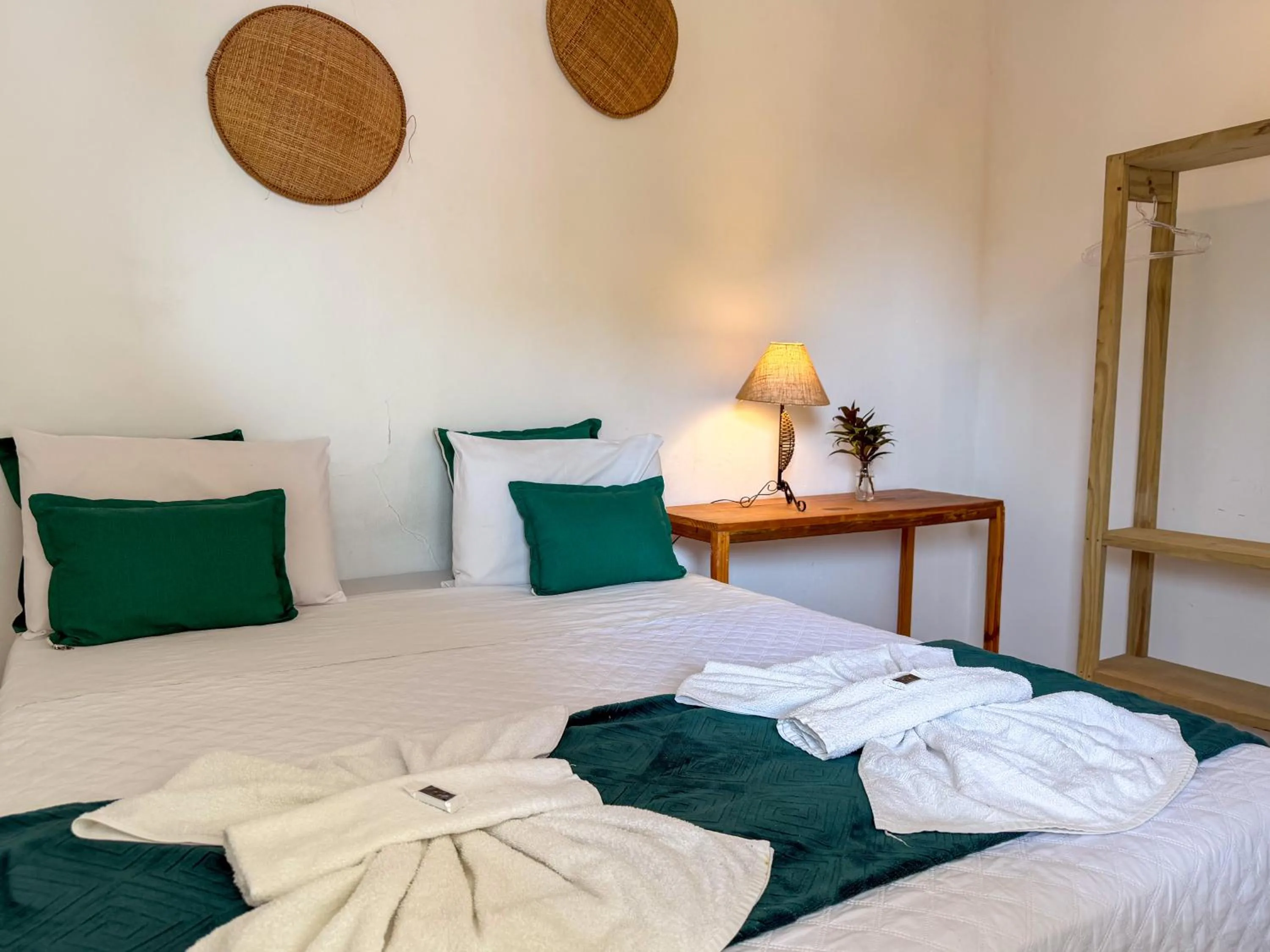Bed in Pousada João Maria