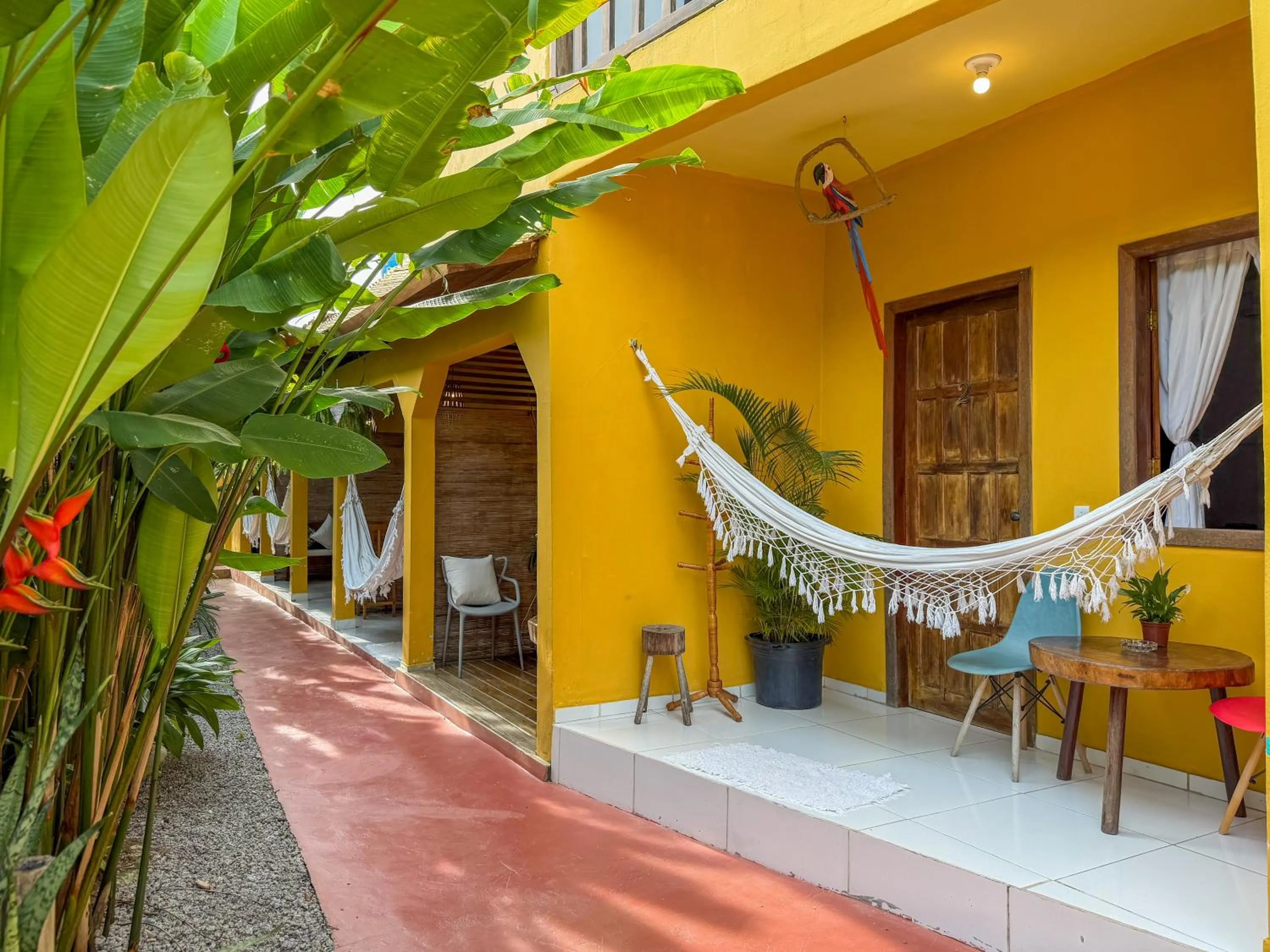 Patio in Pousada João Maria