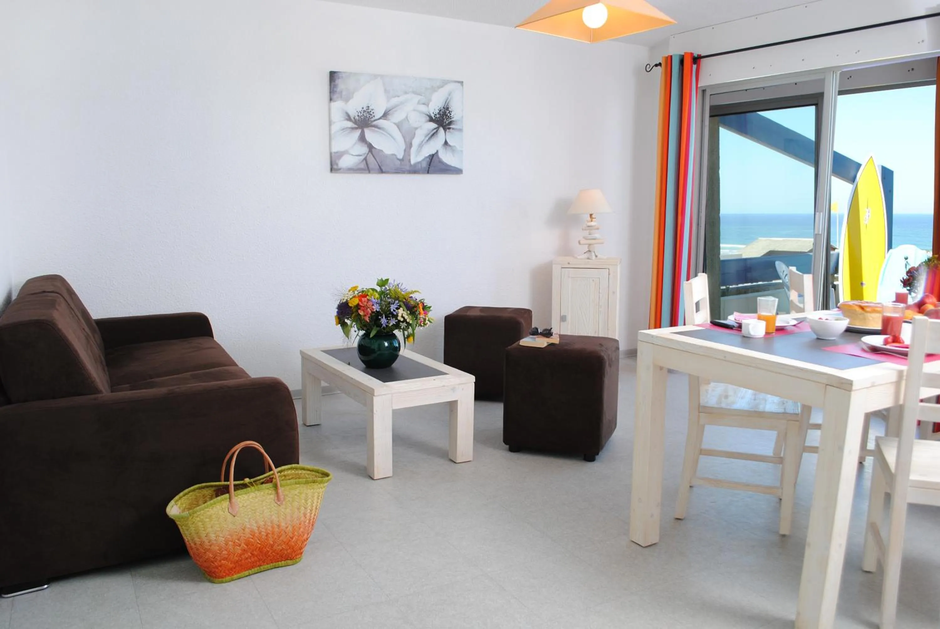 Living room in Résidence Néméa Les Gourbets