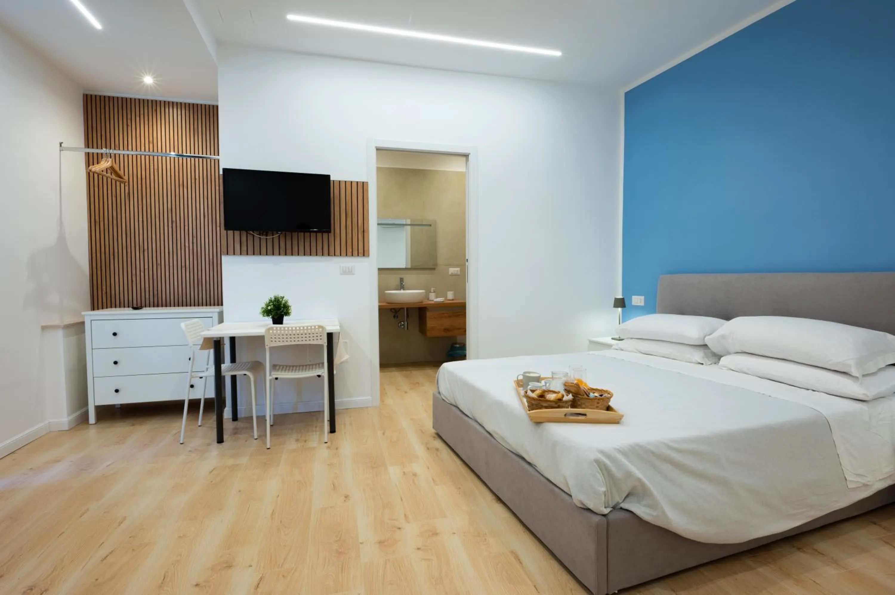 TV and multimedia, Bed in B&B del Sole