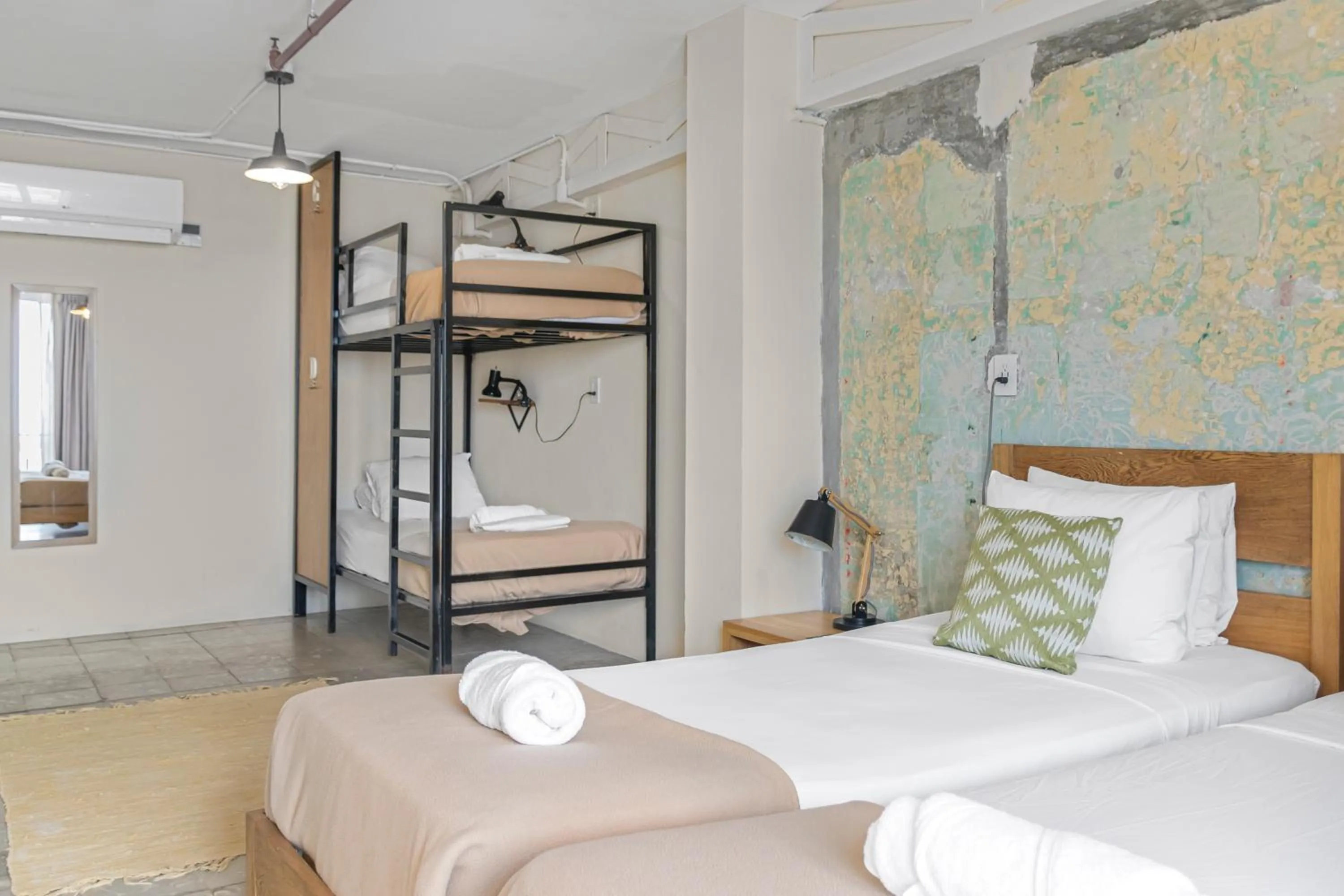 Bed in Selina Casco Viejo Panama City