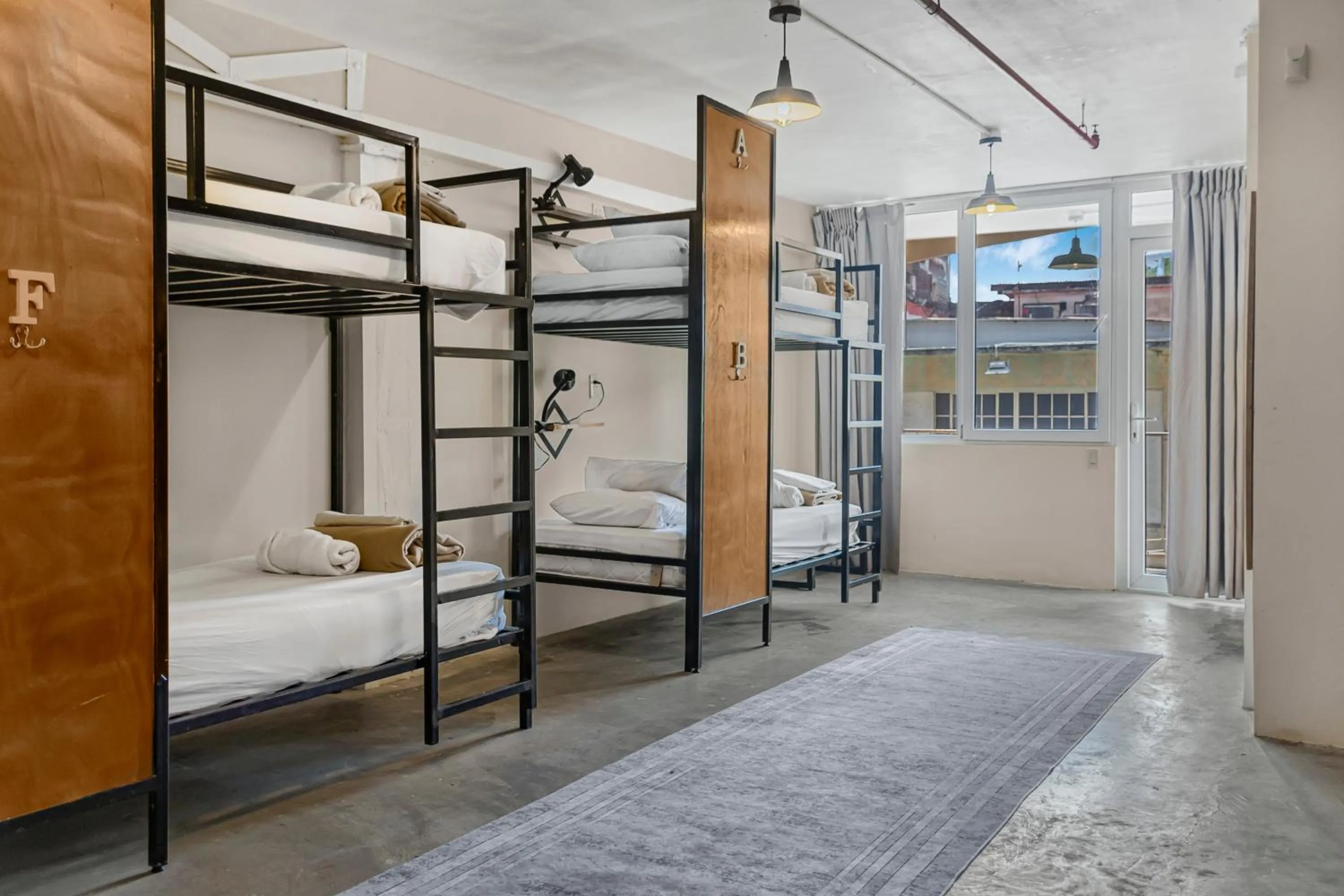 Bed in Selina Casco Viejo Panama City