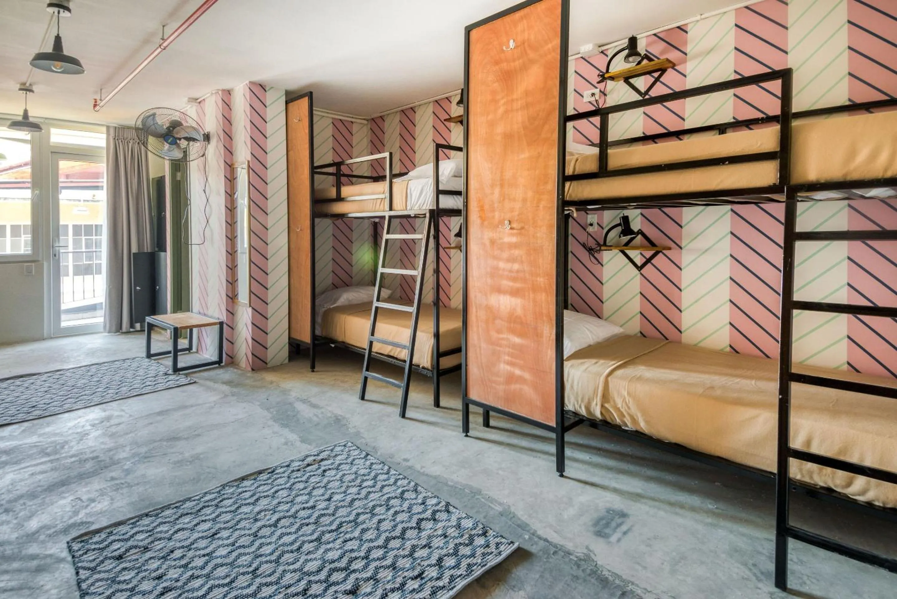 Bed in Selina Casco Viejo Panama City