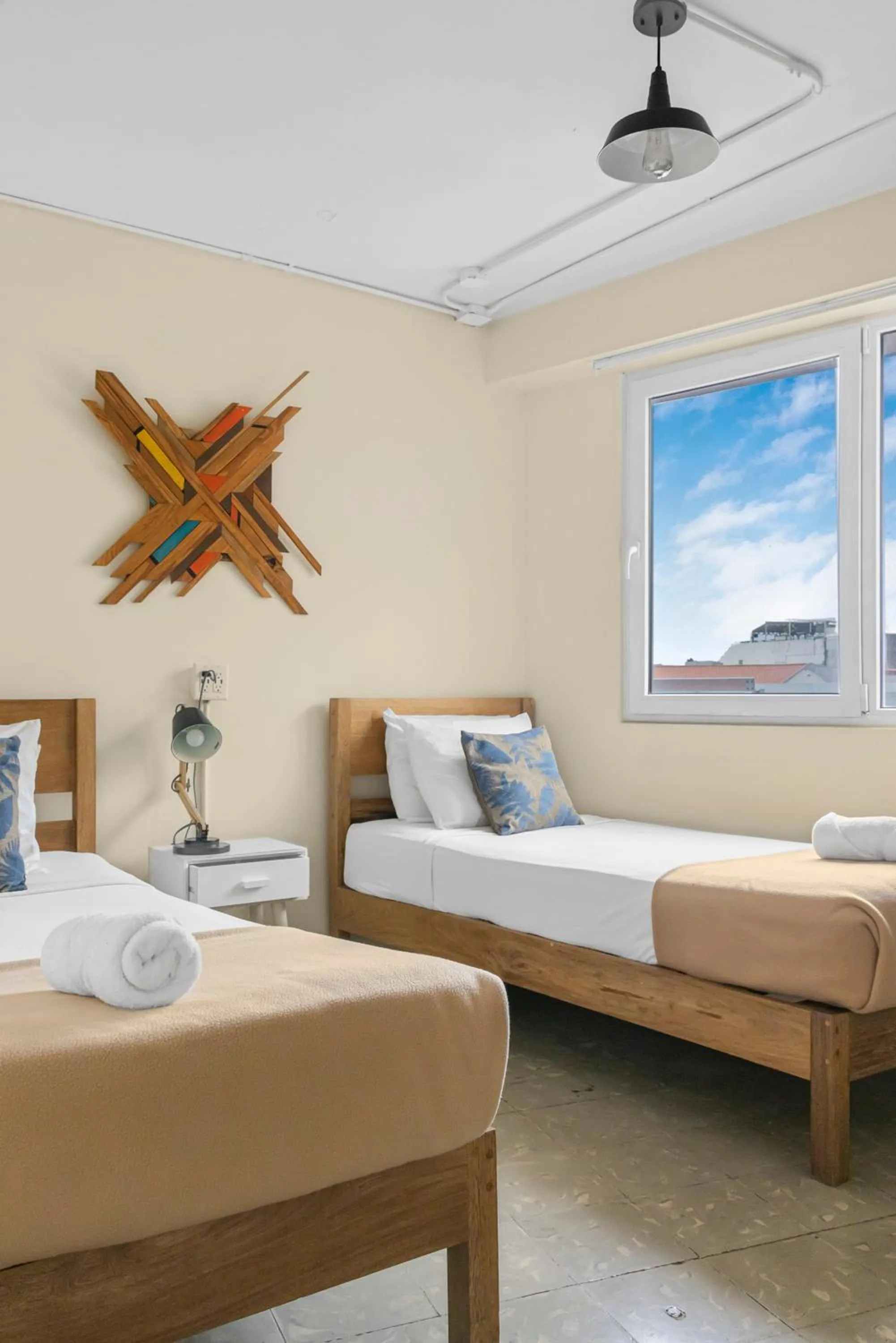 Bed in Selina Casco Viejo Panama City