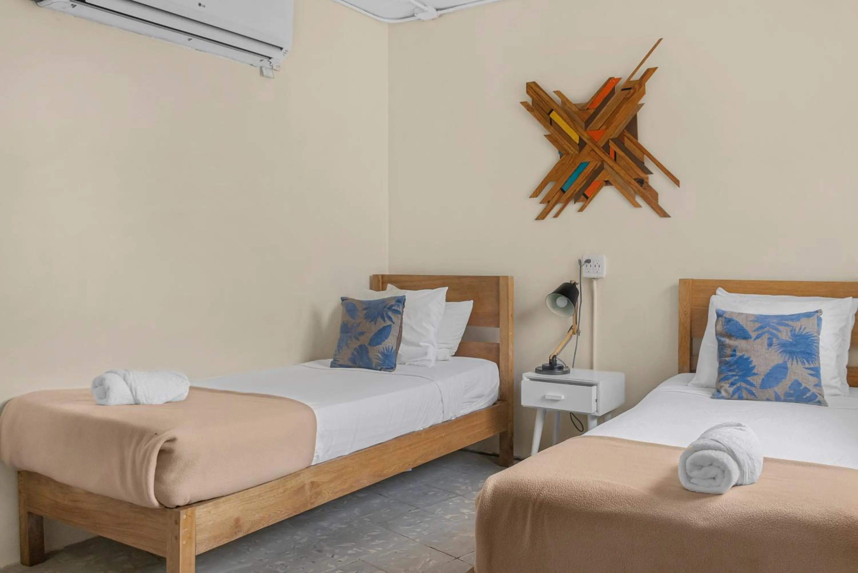 Bed in Selina Casco Viejo Panama City