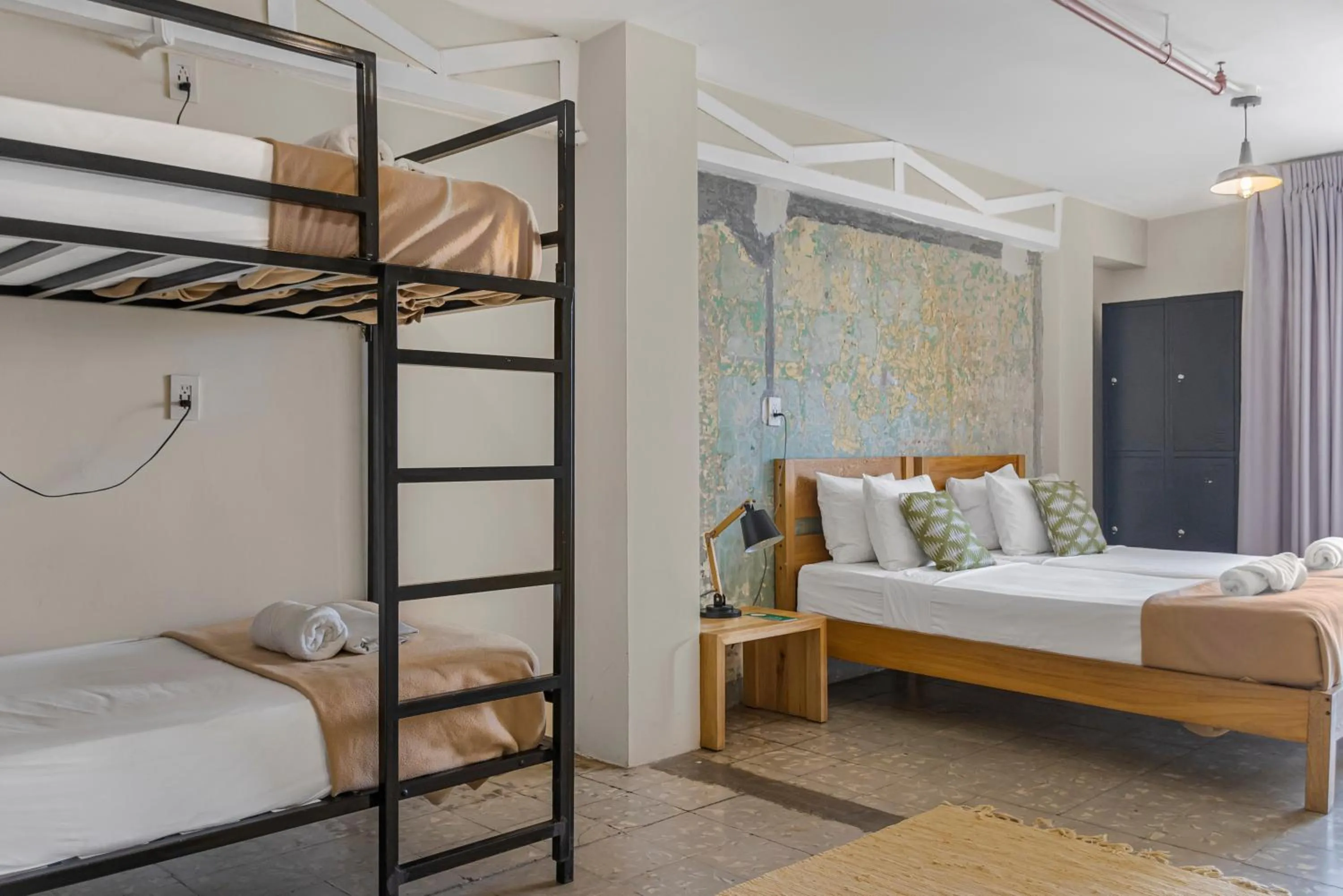 Bed in Selina Casco Viejo Panama City