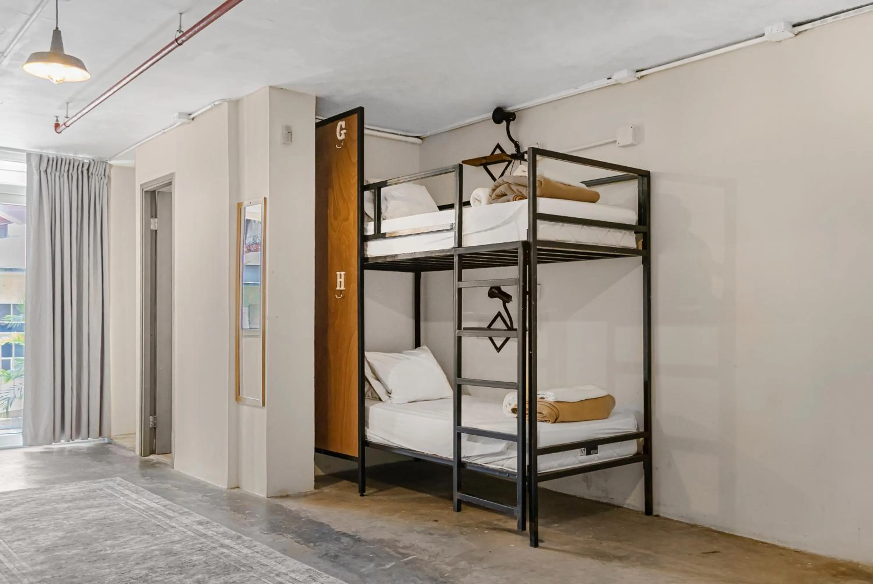 Bed in Selina Casco Viejo Panama City