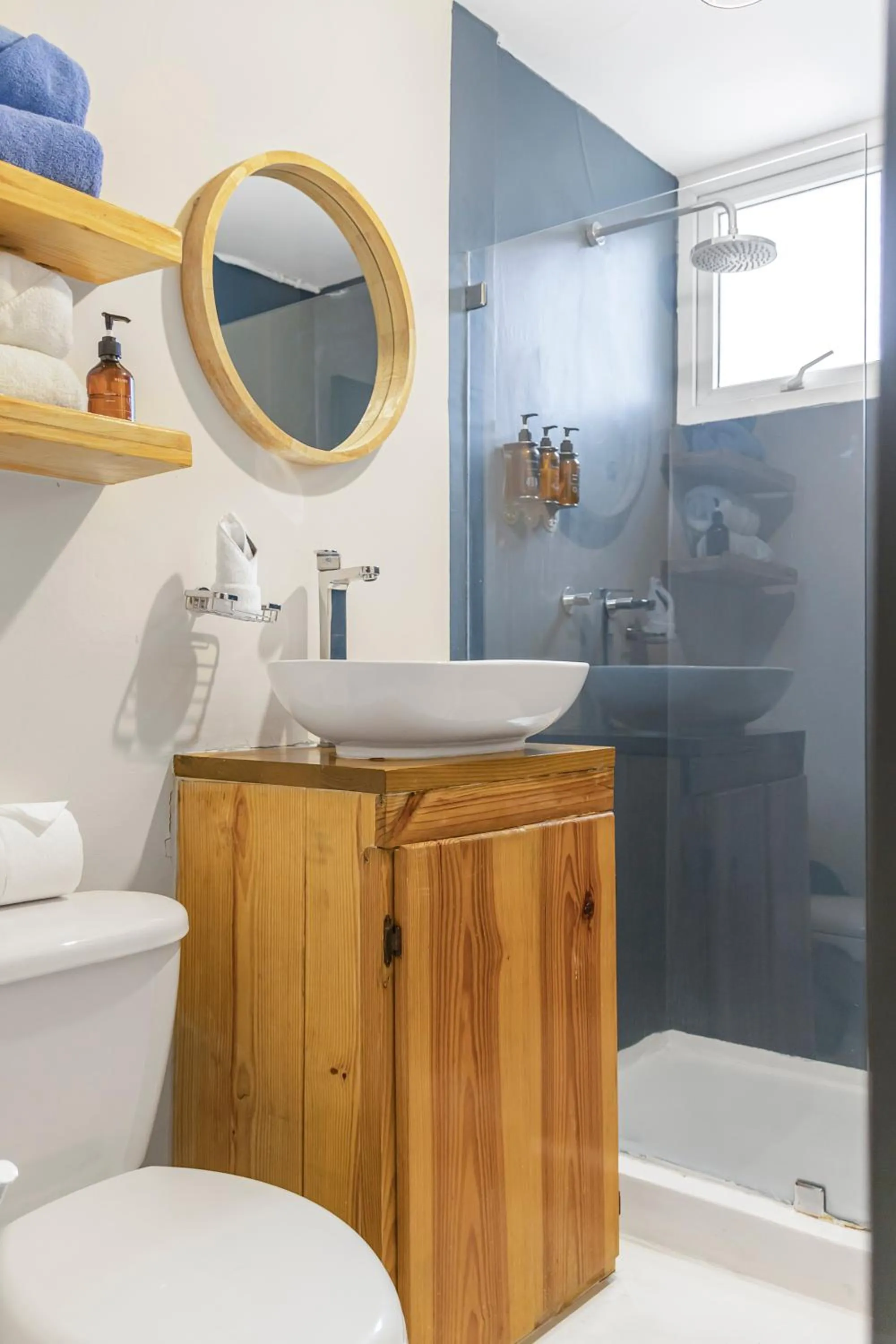 Shower in Selina Casco Viejo Panama City