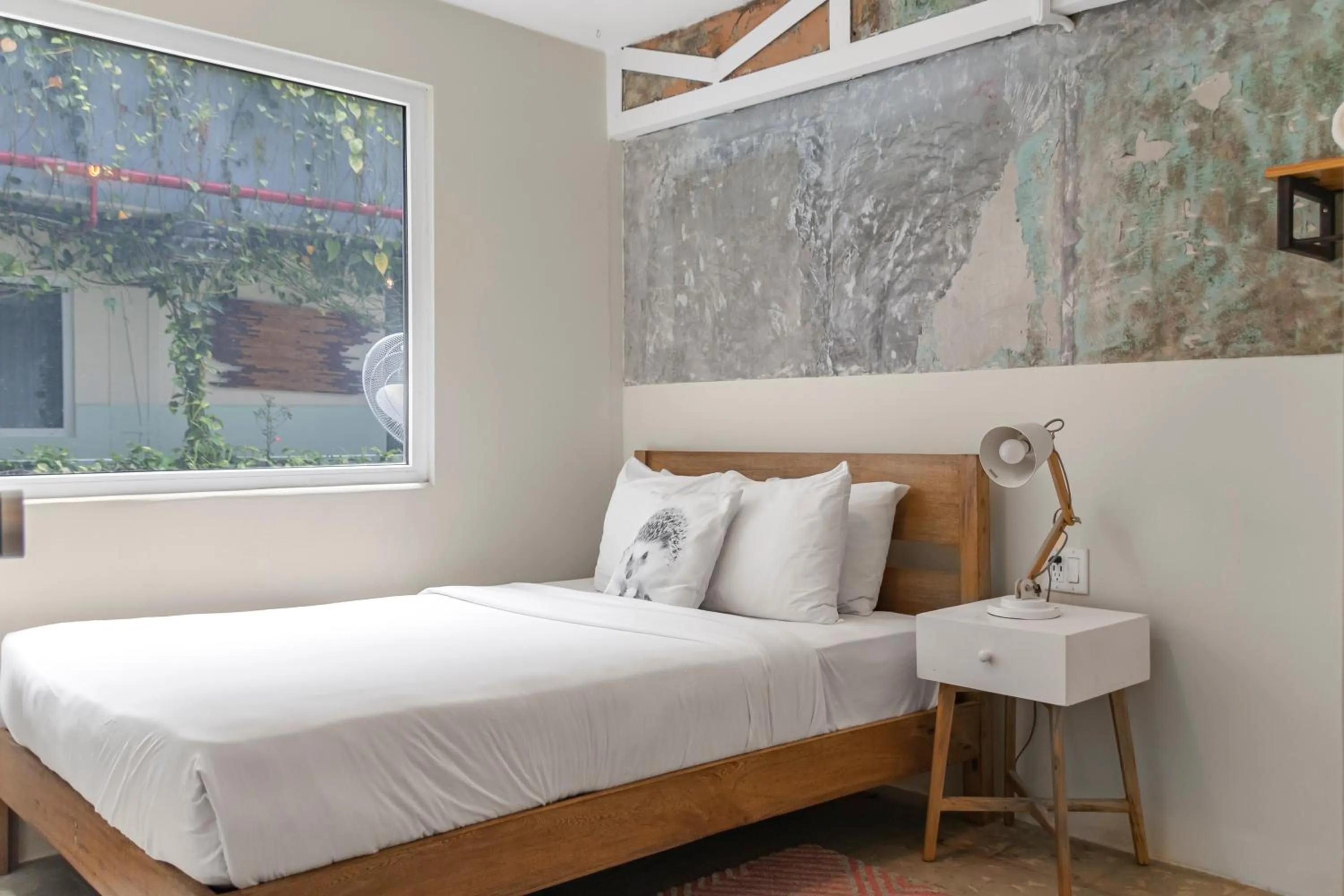 Bed in Selina Casco Viejo Panama City