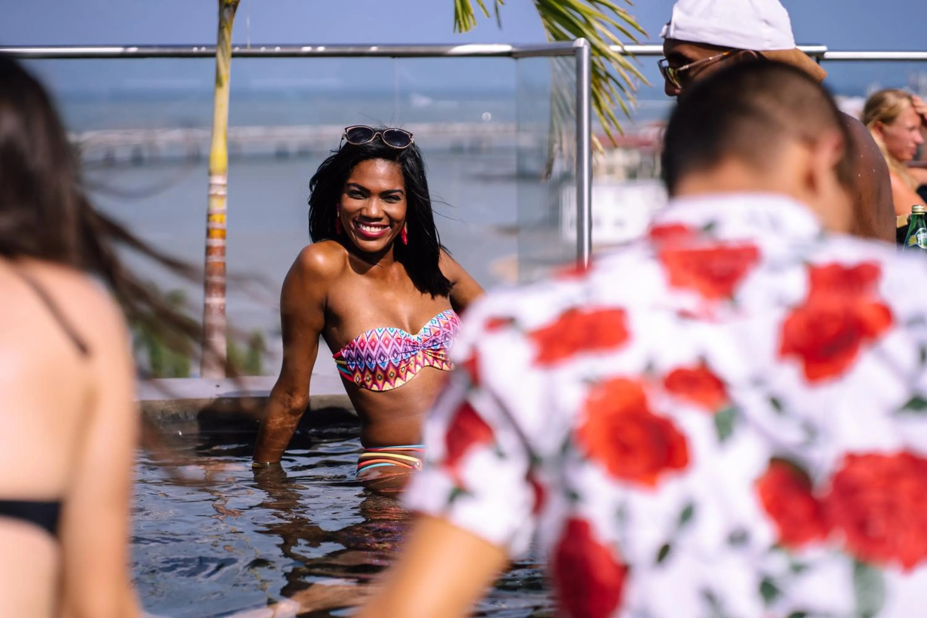 Swimming pool in Selina Casco Viejo Panama City
