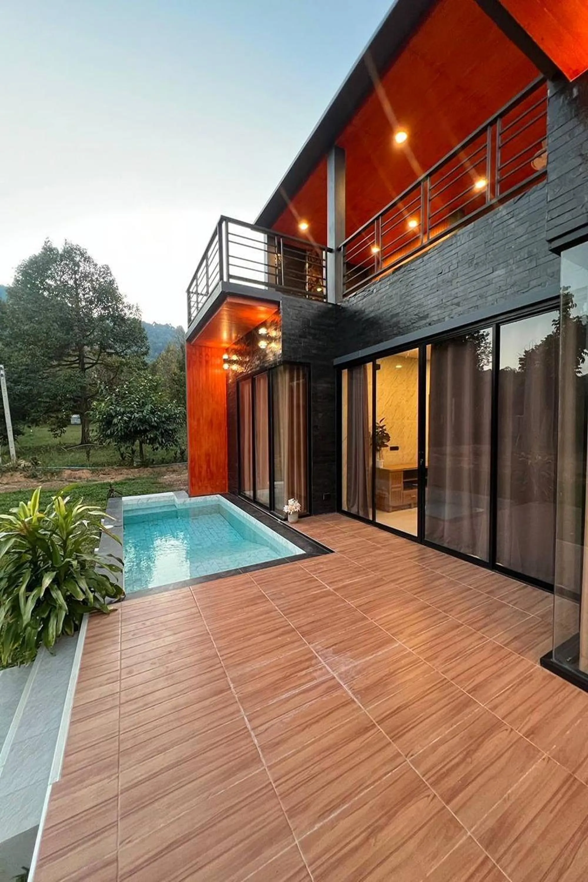 Patio in Forest Hill Resort