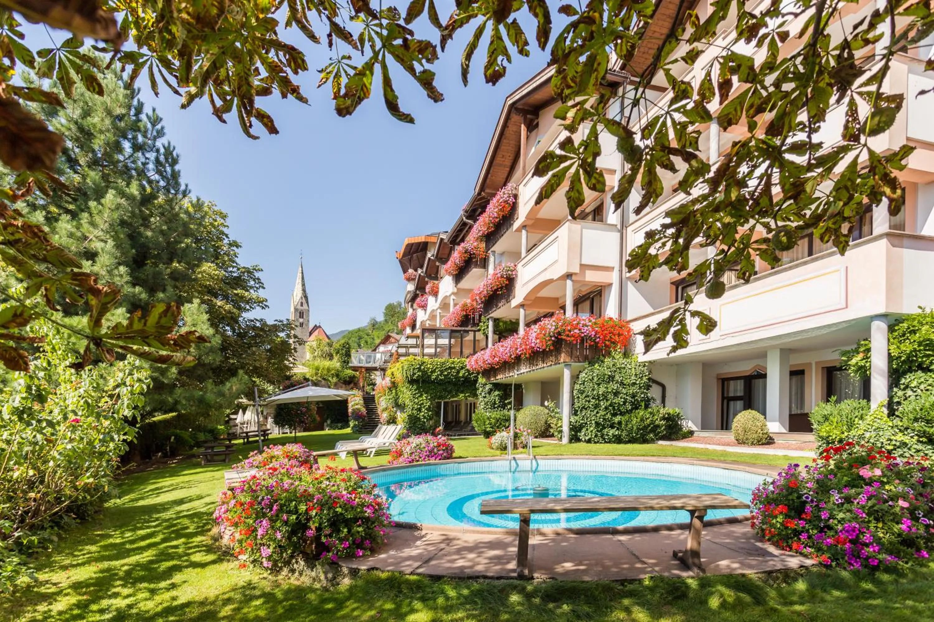 Garden in Granpanorama Hotel StephansHof