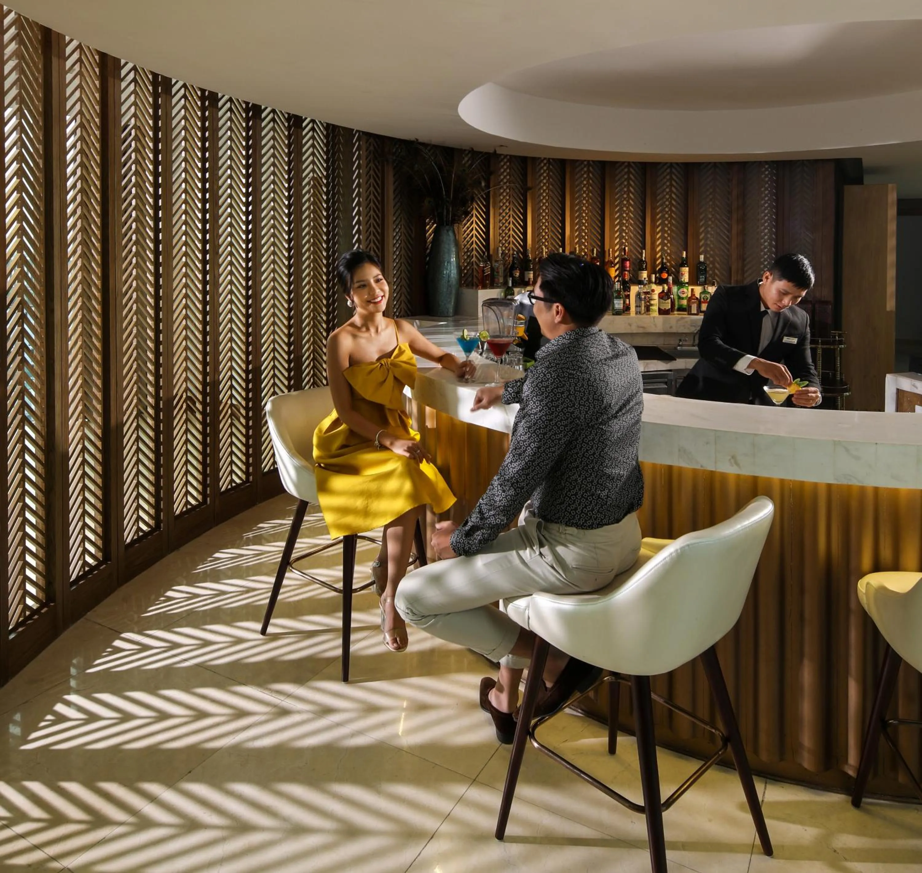 Lounge or bar in FLC Grand Hotel Samson