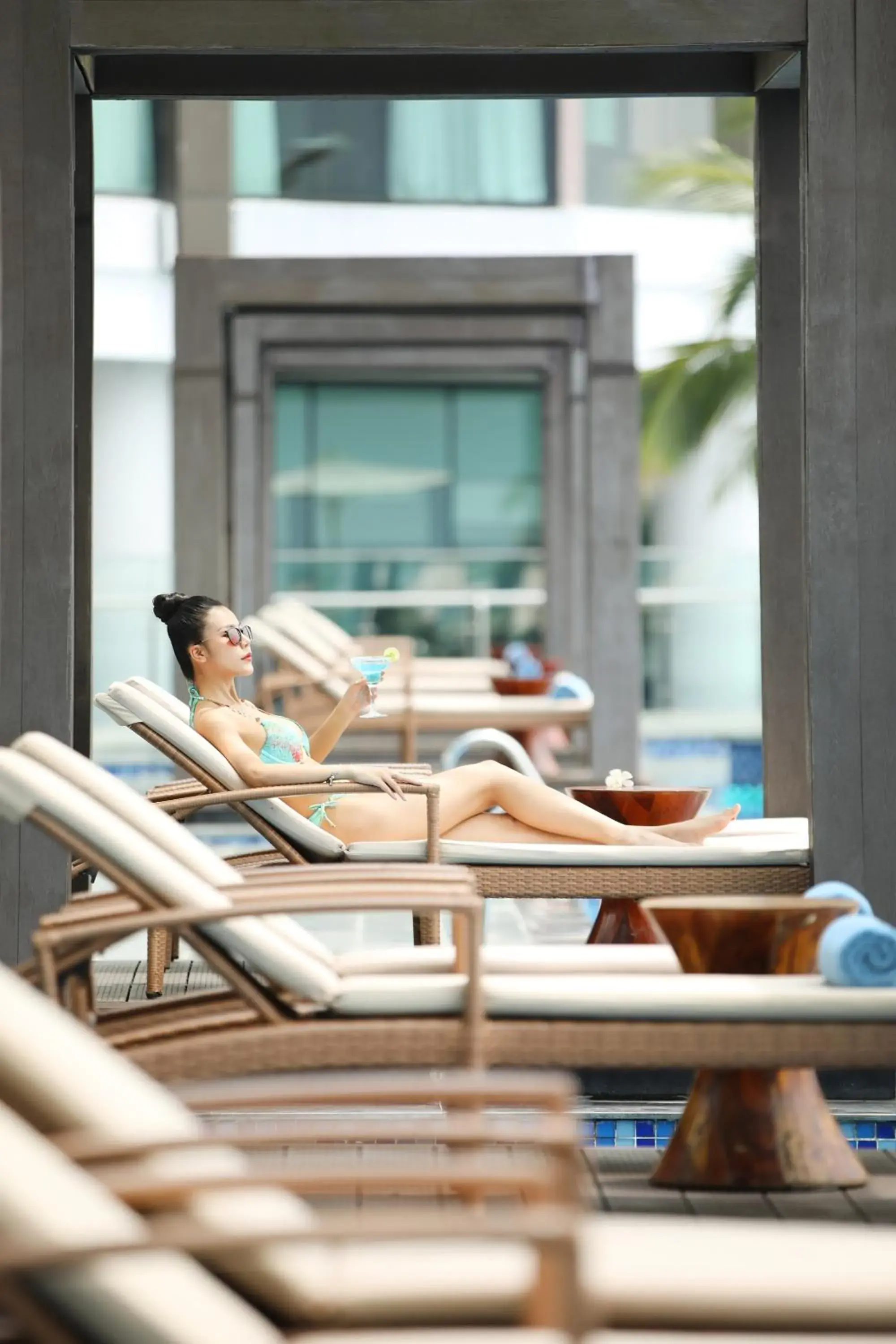 Swimming pool in FLC Grand Hotel Samson Swimming pool in FLC Grand Hotel Samson
