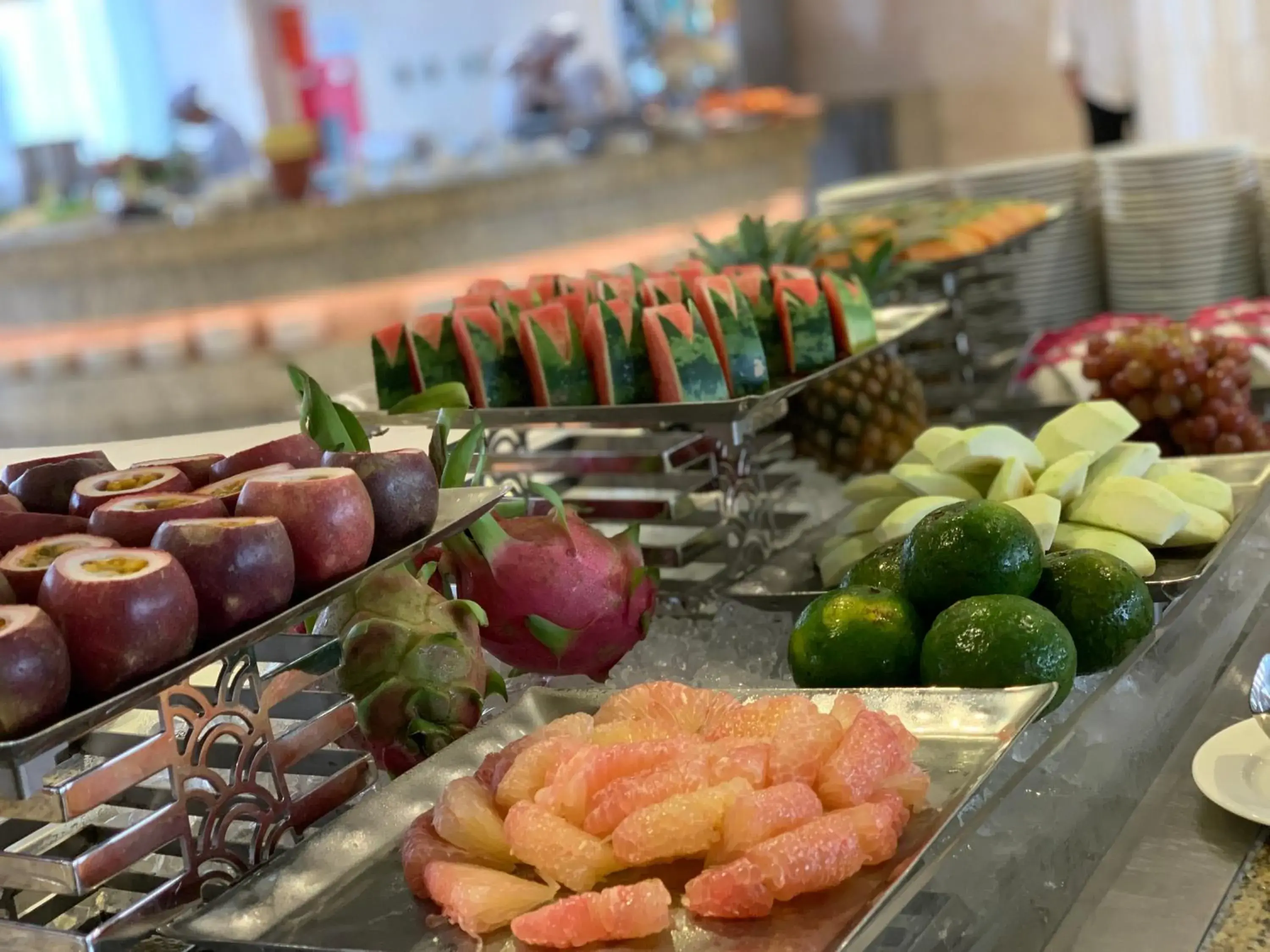 Buffet breakfast in FLC Grand Hotel Samson Buffet breakfast in FLC Grand Hotel Samson