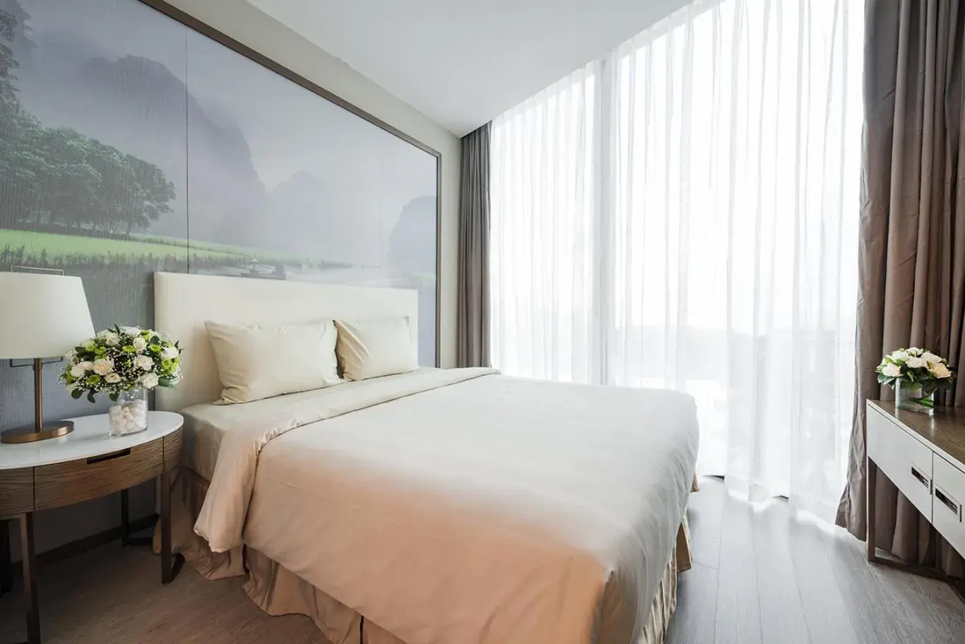 Bed in FLC Grand Hotel Samson Bed in FLC Grand Hotel Samson