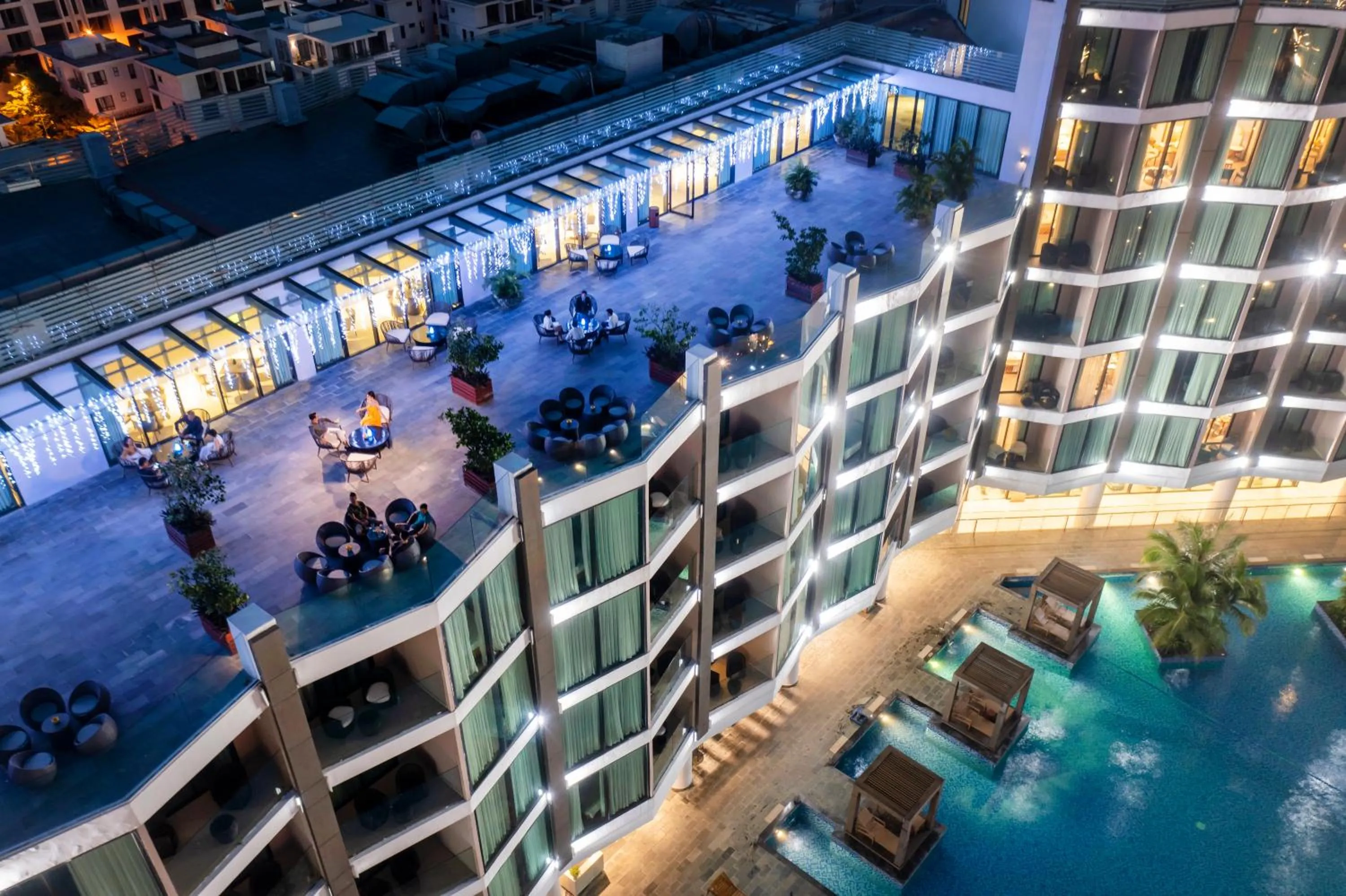 Lounge or bar in FLC Grand Hotel Samson