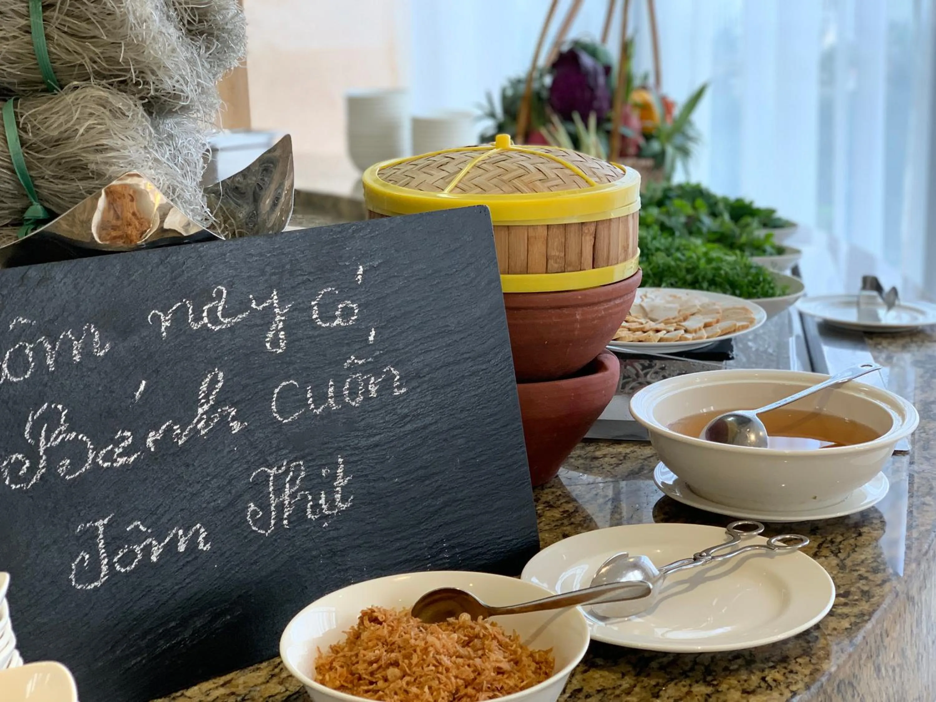 Buffet breakfast in FLC Grand Hotel Samson