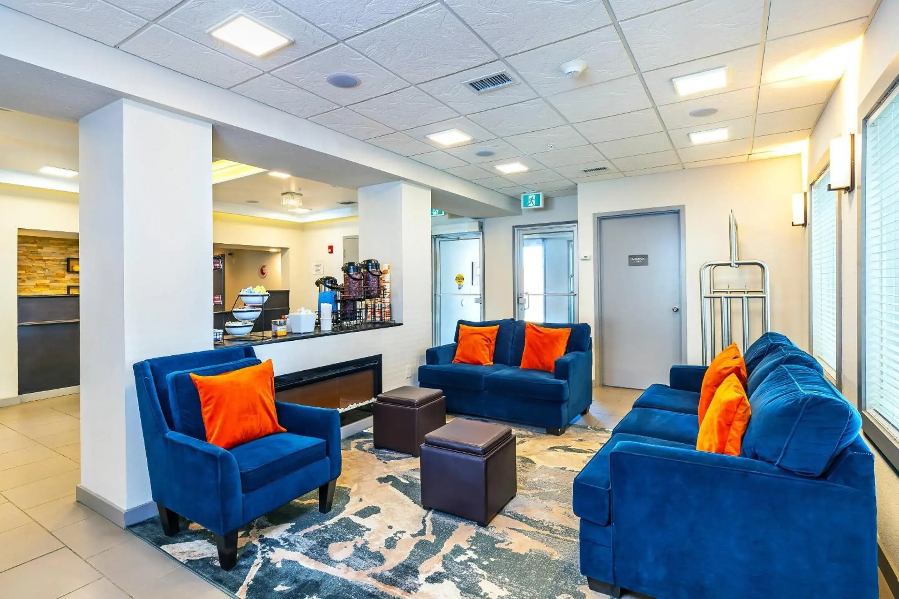 Lobby or reception in Comfort Inn & Suites Lobby or reception in Comfort Inn & Suites