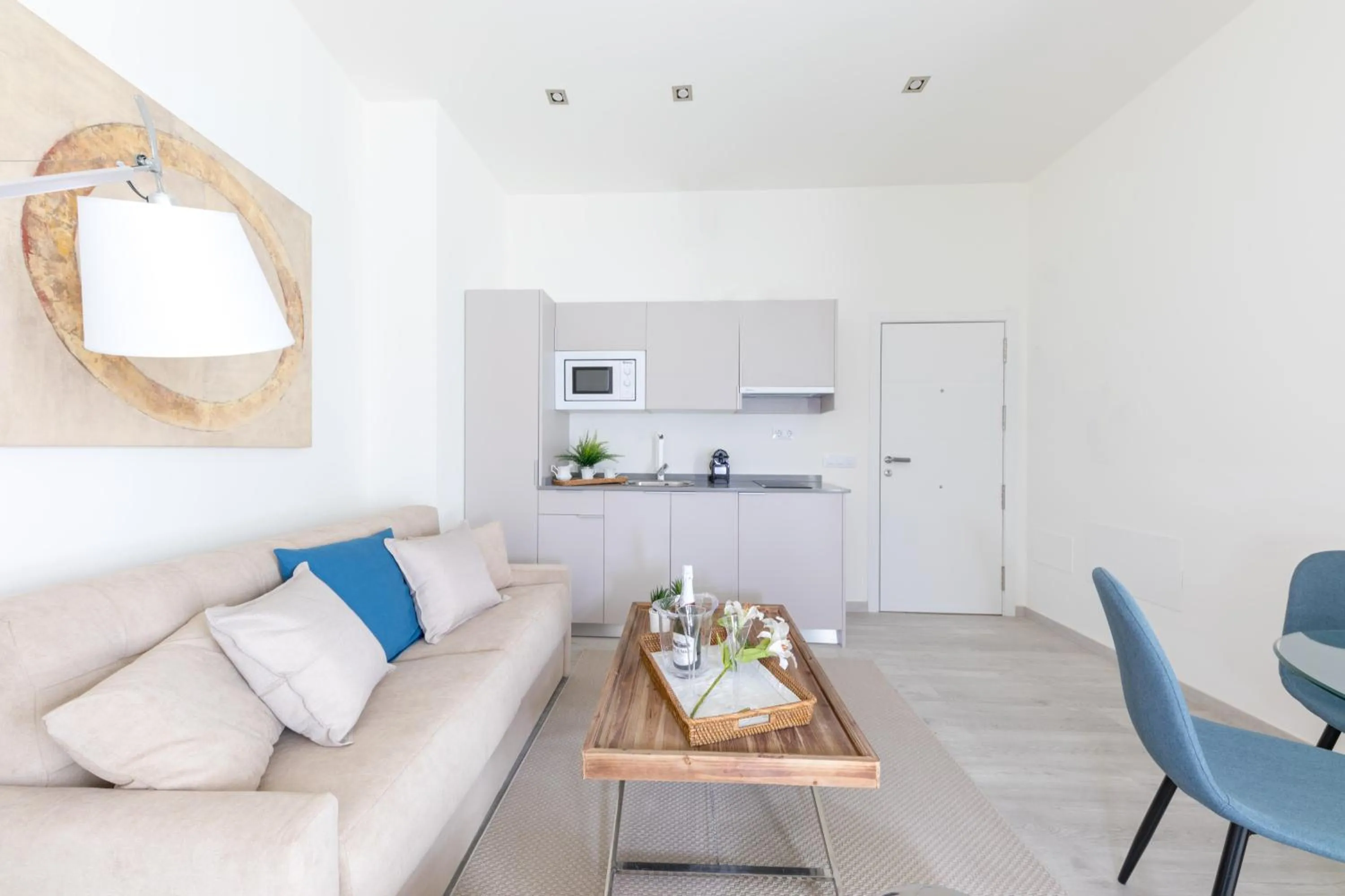 Kitchen or kitchenette in Apartamentos Soho Boutique Museo