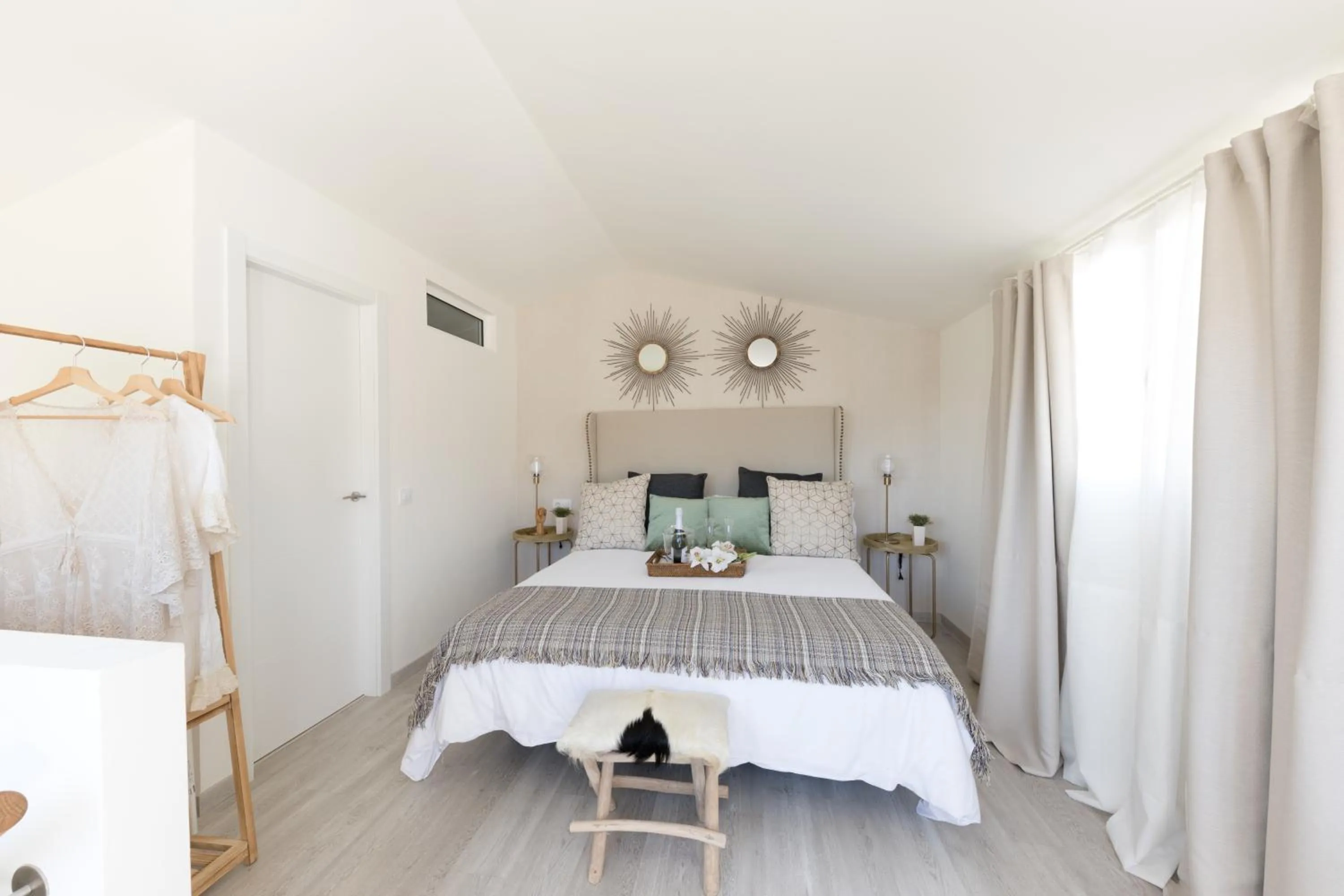 Bedroom, Bed in Apartamentos Soho Boutique Museo