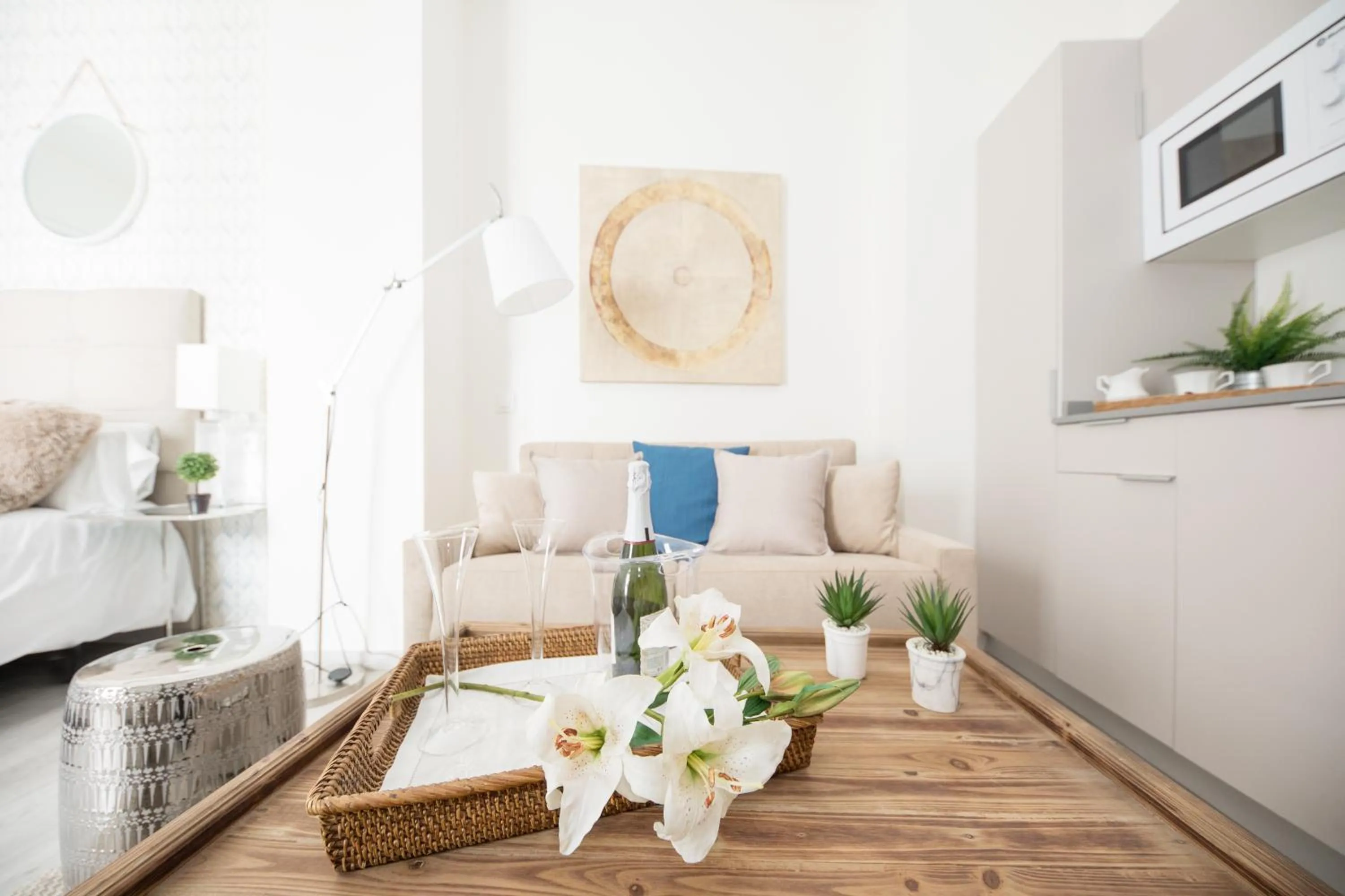 Kitchen or kitchenette in Apartamentos Soho Boutique Museo