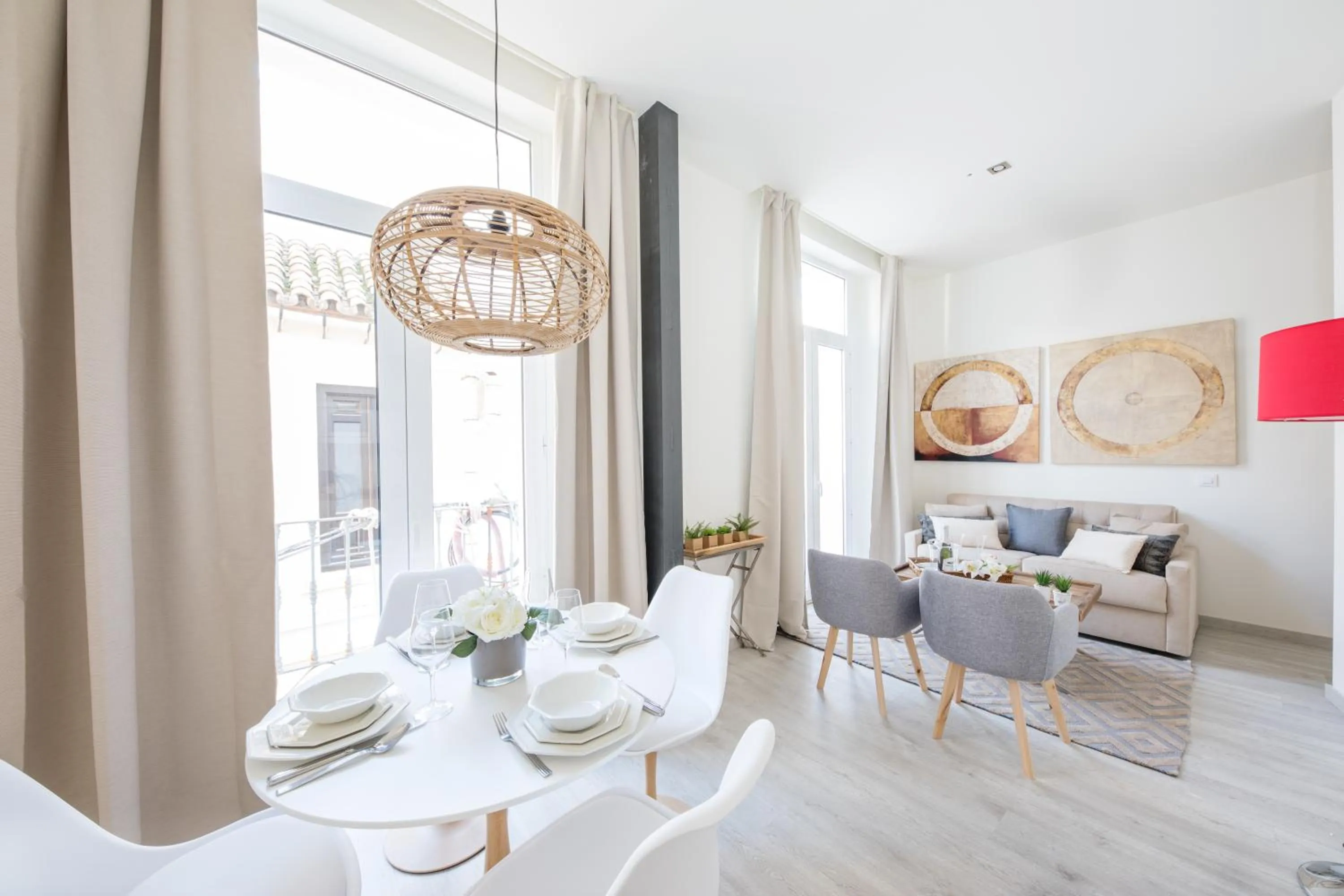 Living room in Apartamentos Soho Boutique Museo