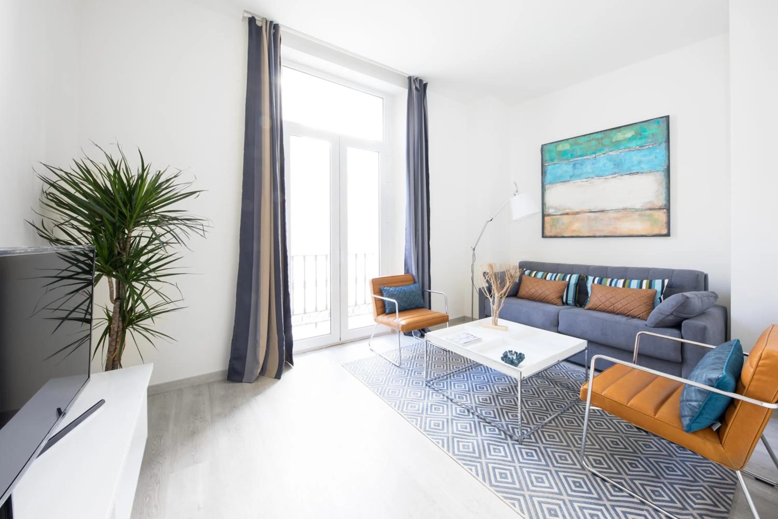 Living room in Apartamentos Soho Boutique Museo