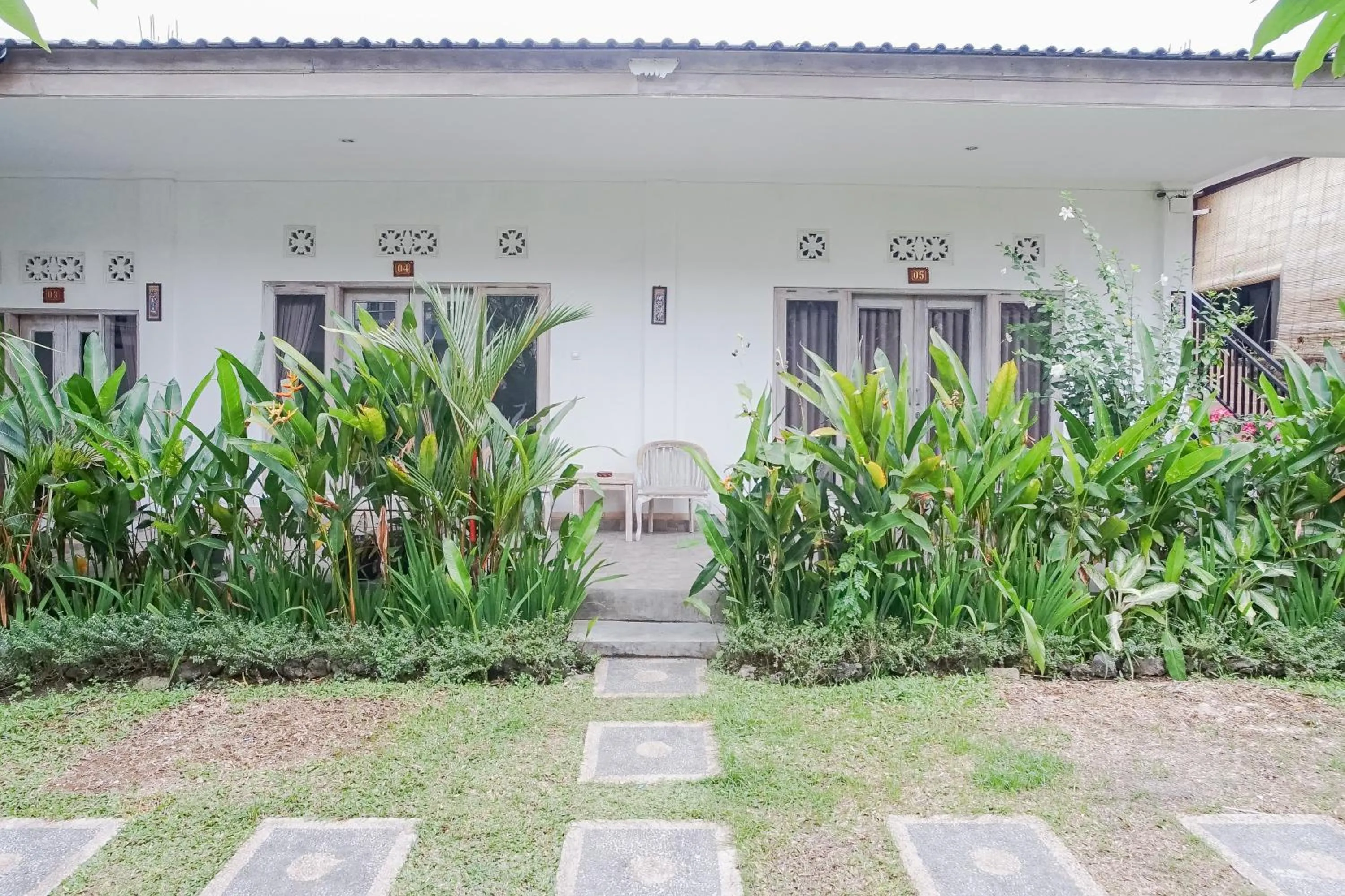 Property building in Karan Homestay Canggu