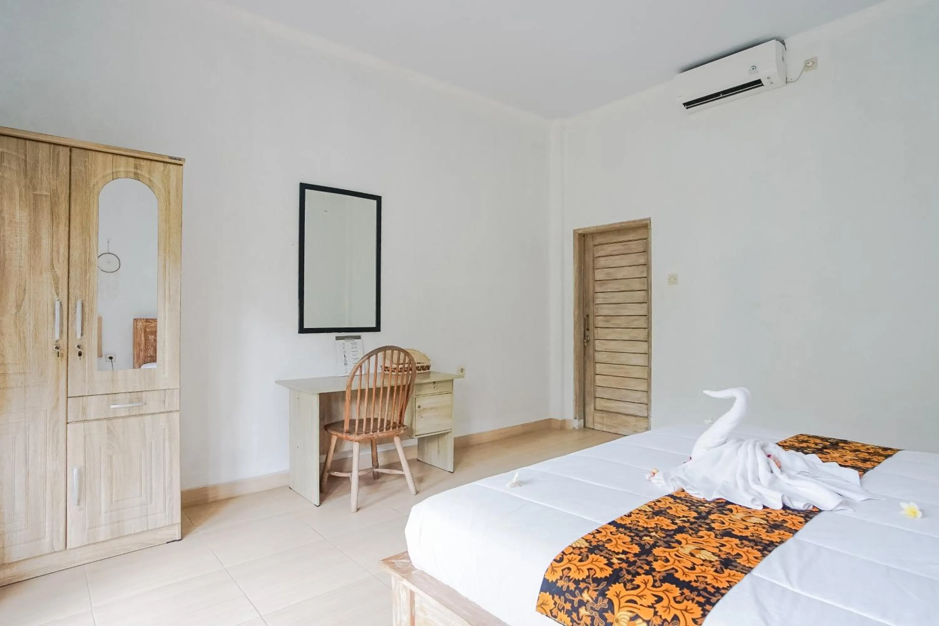 Bed in Karan Homestay Canggu