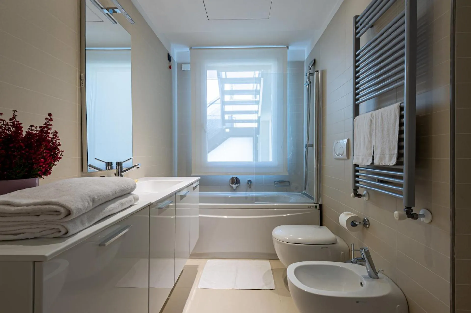 Toilet in UNA HOTELS Le Terrazze Treviso Hotel & Residence