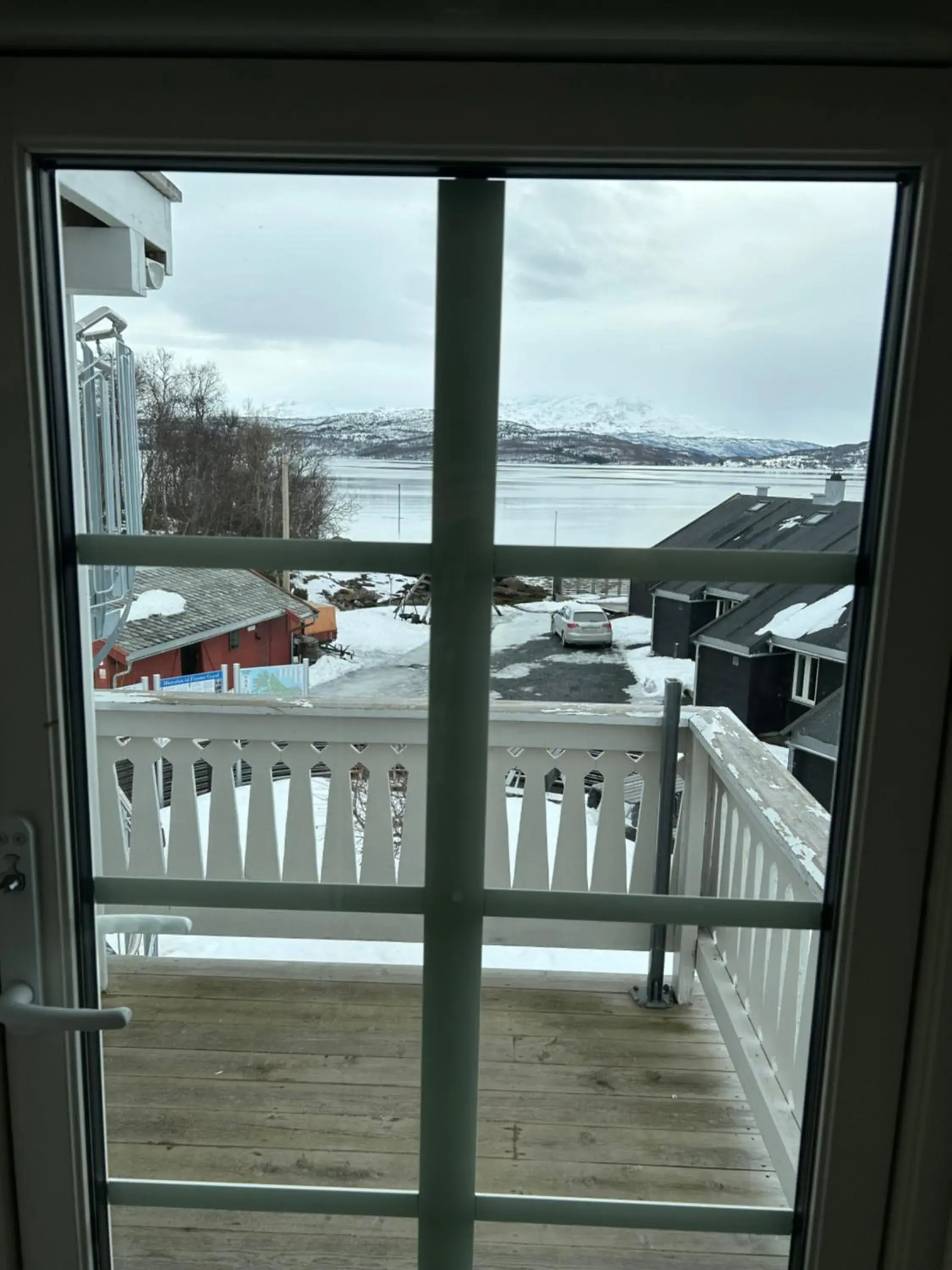 Double Room with Balcony and Sea View in Finsnes Gaard Double Room with Balcony and Sea View in Finsnes Gaard