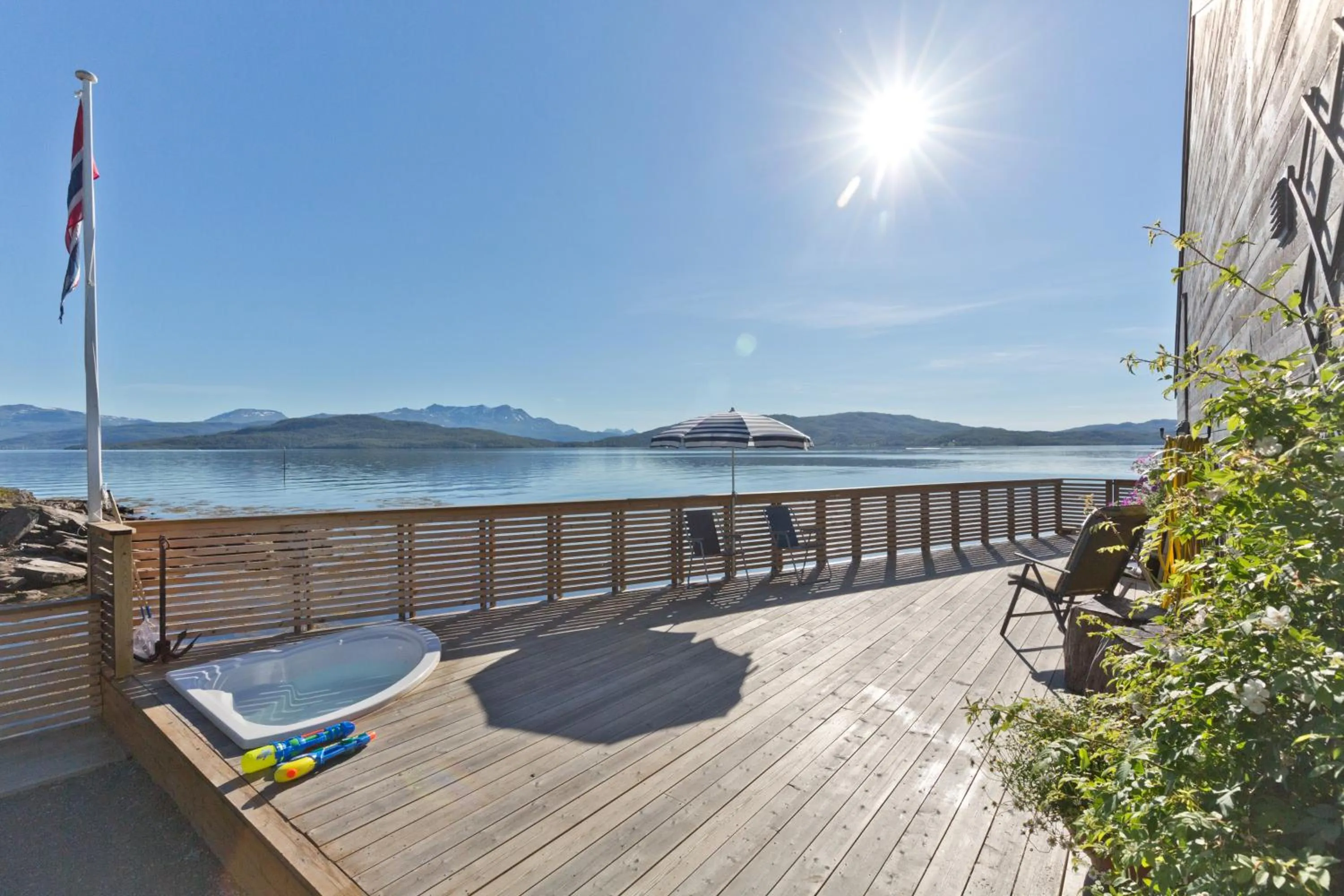 Property building in Finsnes Gaard