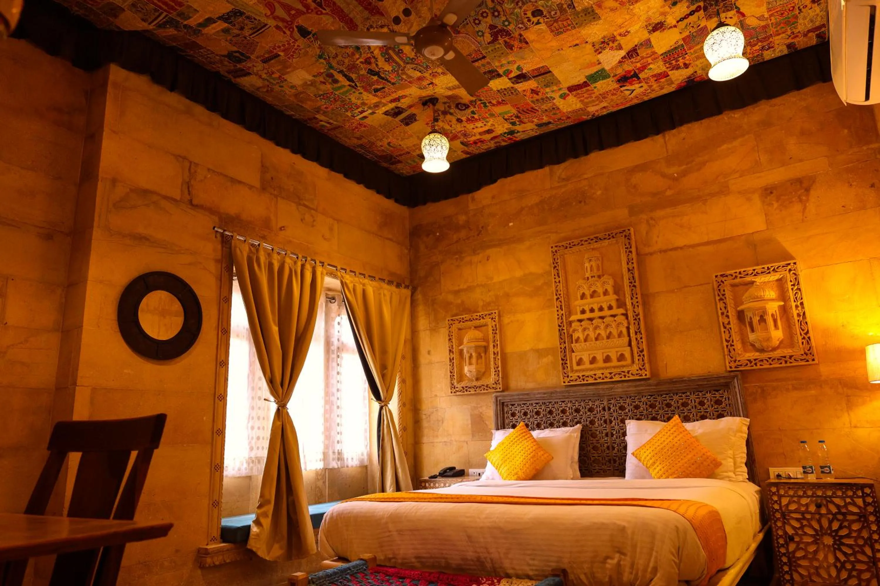 Bed in Garh Meera - A Sensational Boutique Hotel